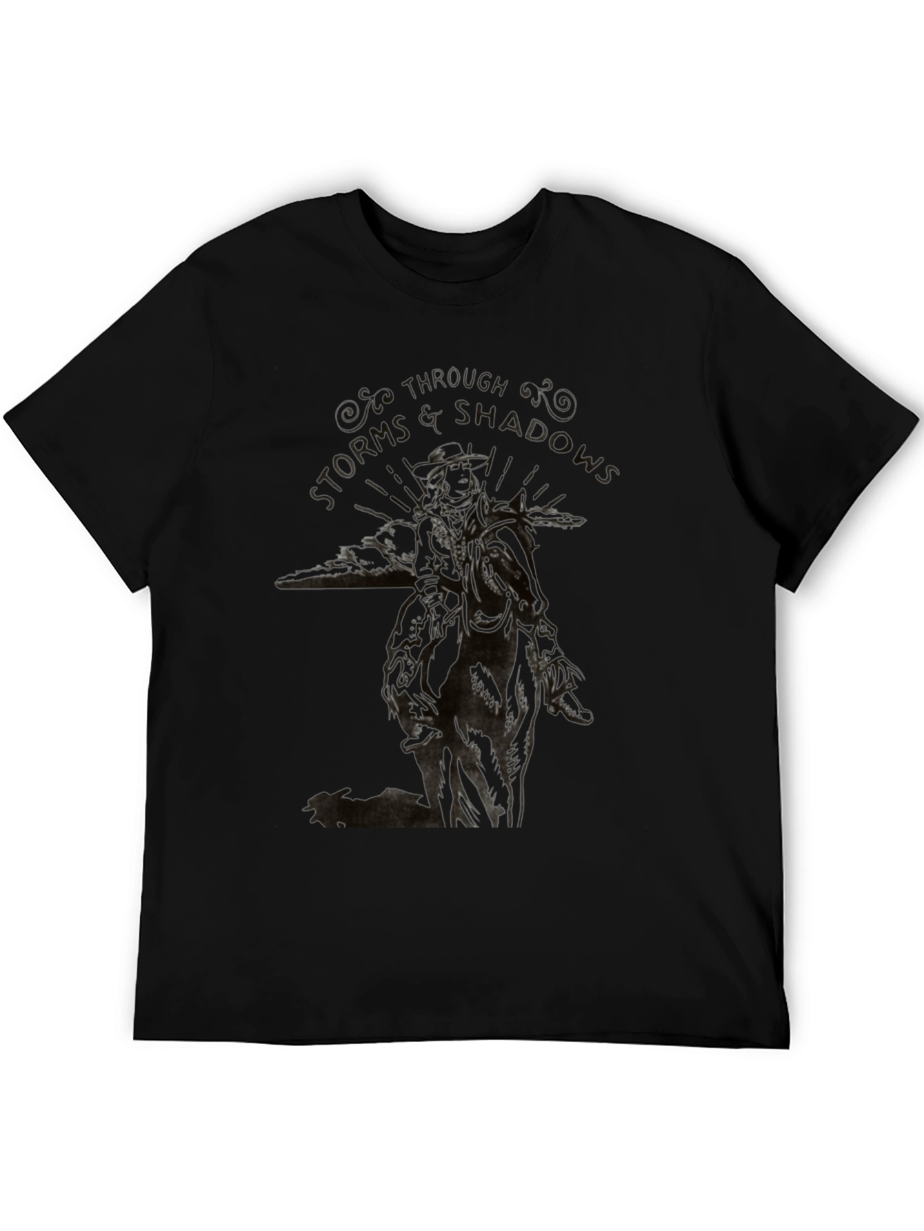 Storms & Shadows Graphic Tee - Black