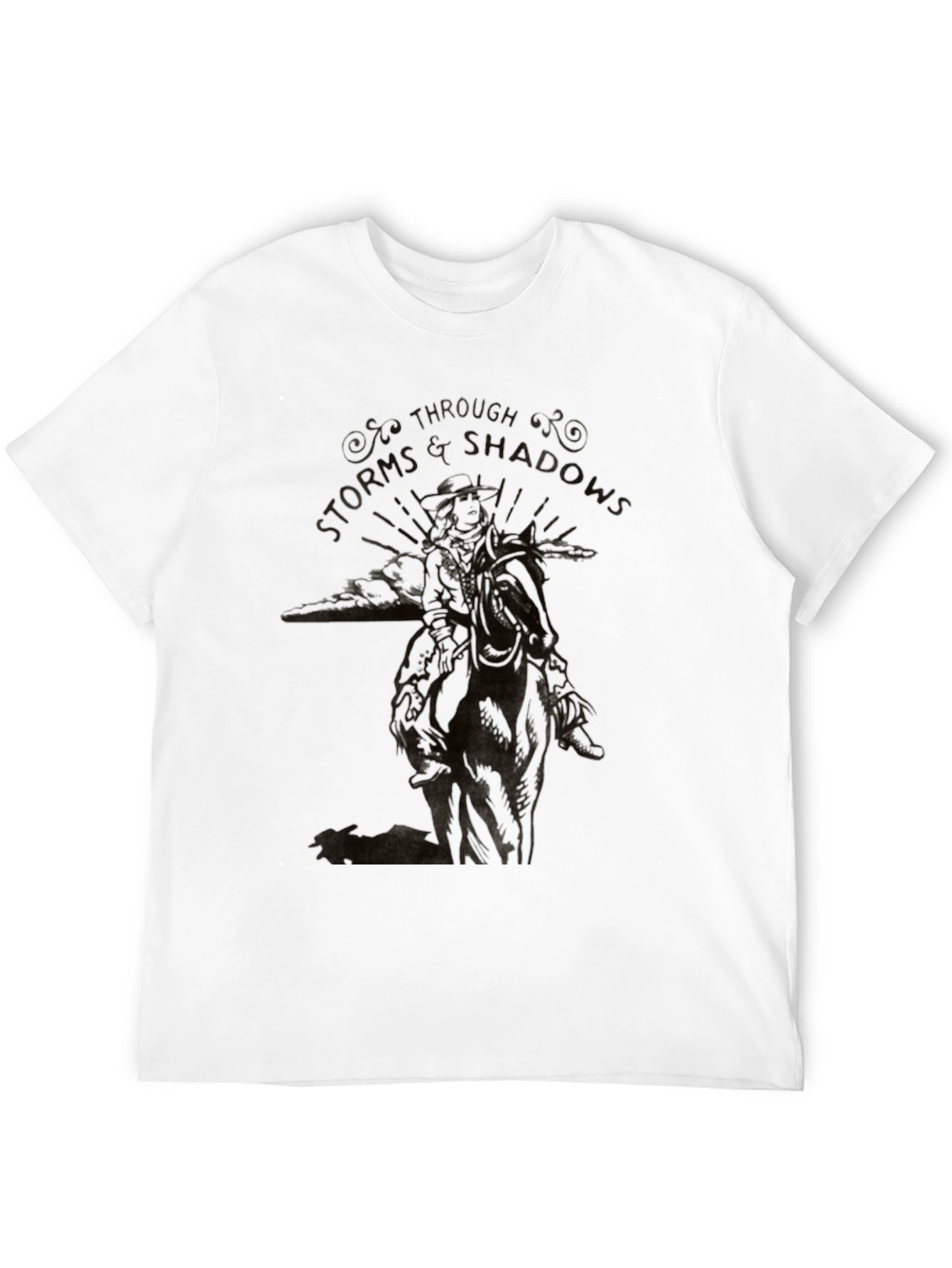 Storms & Shadows Graphic Tee - Black