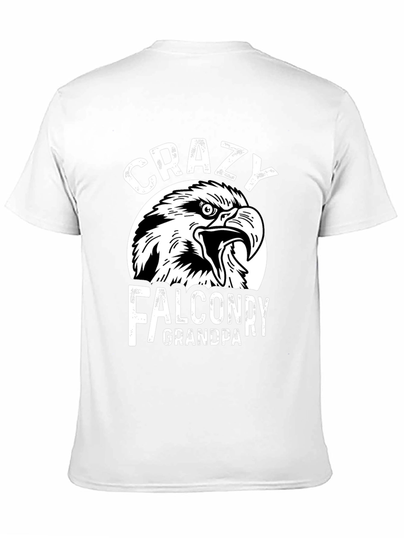 Crazy Falconry Grandpa T-Shirt