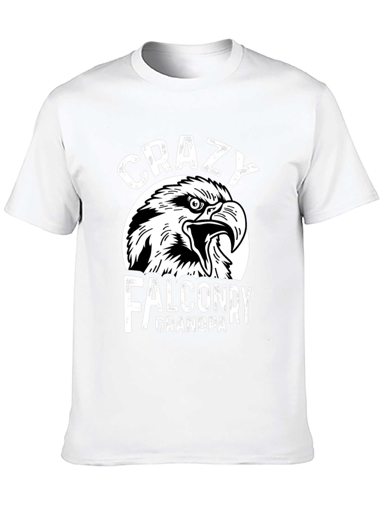 Crazy Falconry Grandpa T-Shirt