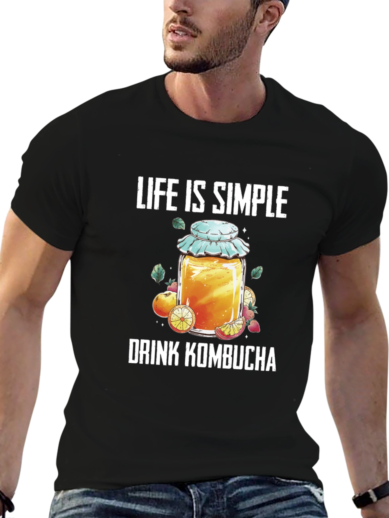 Life is Simple Drink Kombucha T-Shirt