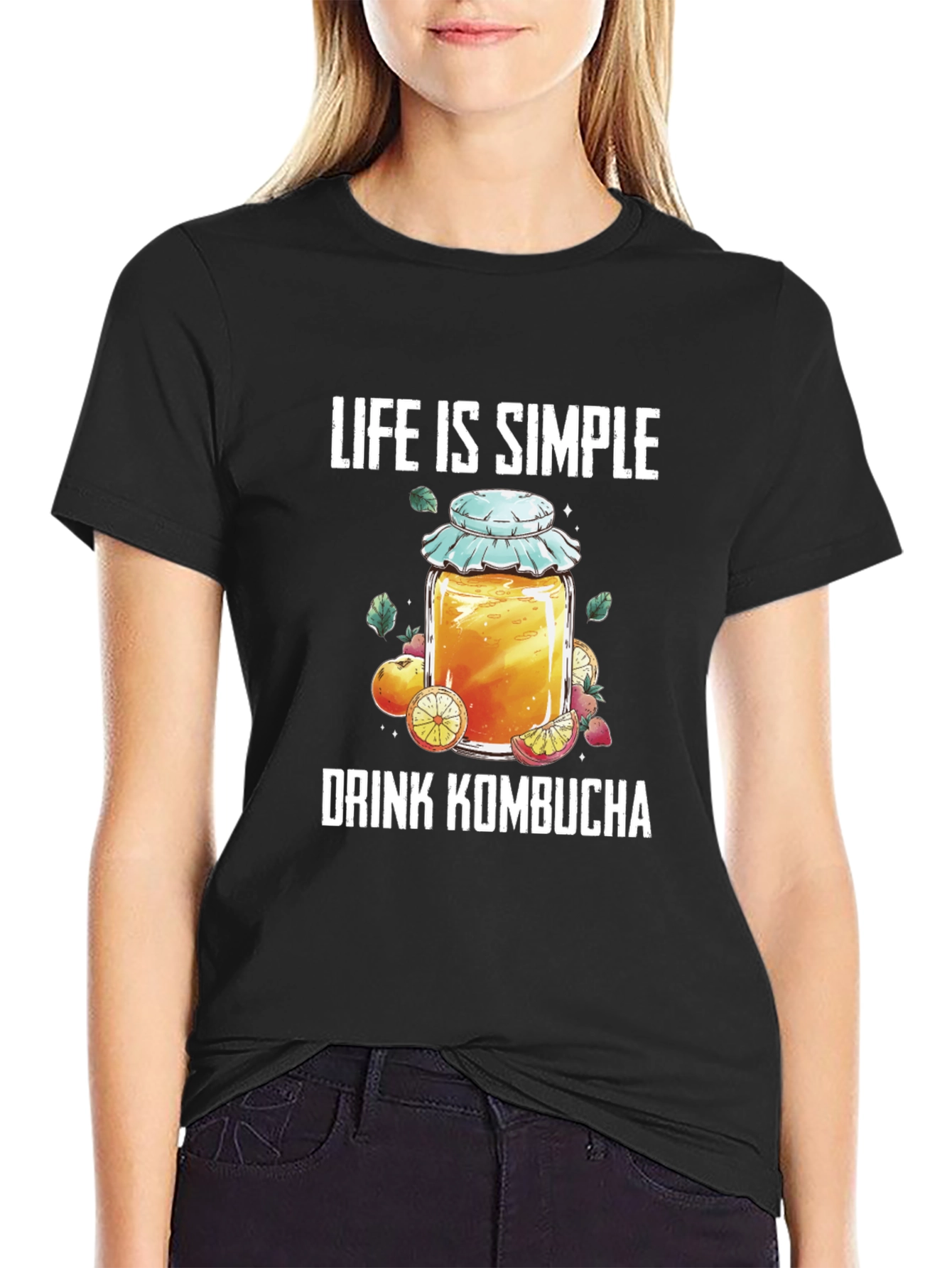 Life is Simple Drink Kombucha T-Shirt