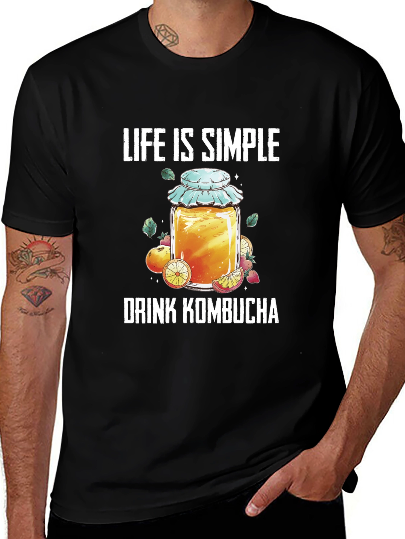 Life is Simple Drink Kombucha T-Shirt