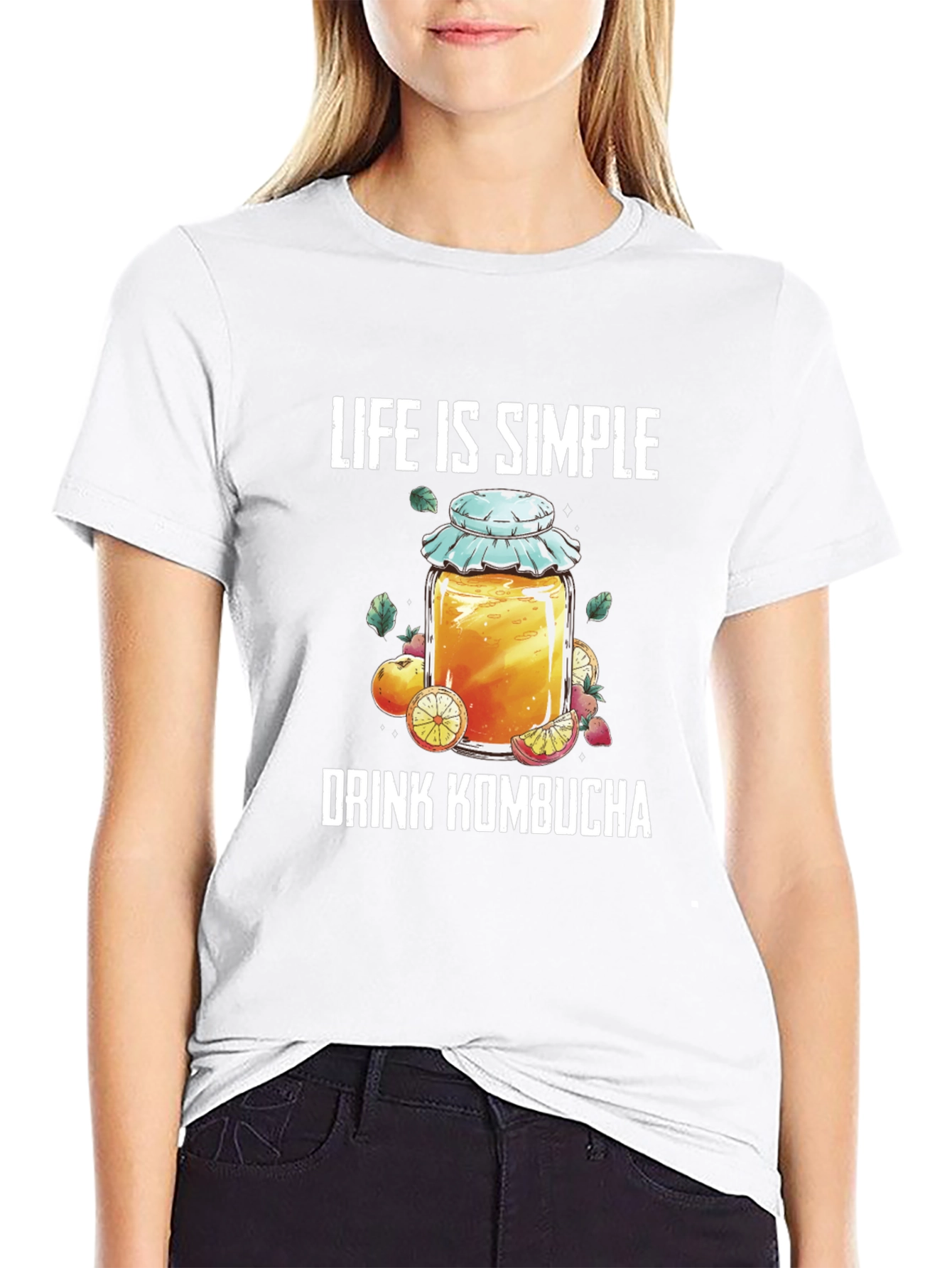 Life is Simple Drink Kombucha T-Shirt