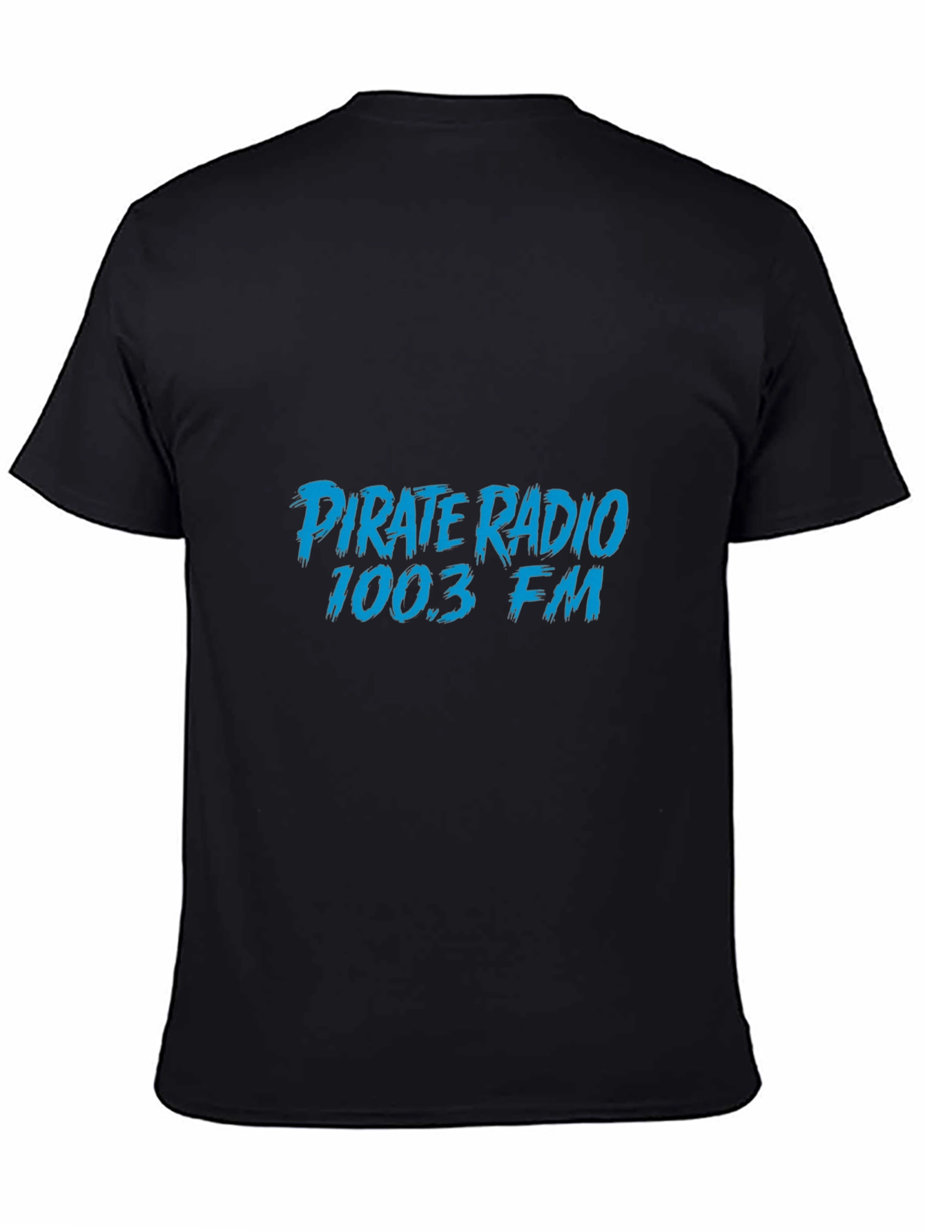 Pirate Radio 100.3 FM Black T-Shirt