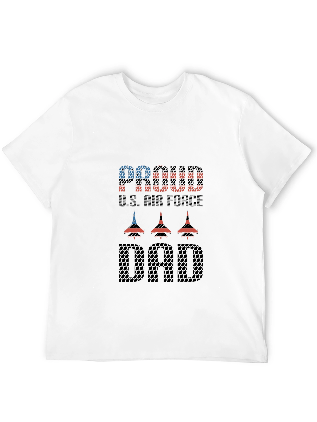 Proud US Air Force Dad Graphic T-Shirt