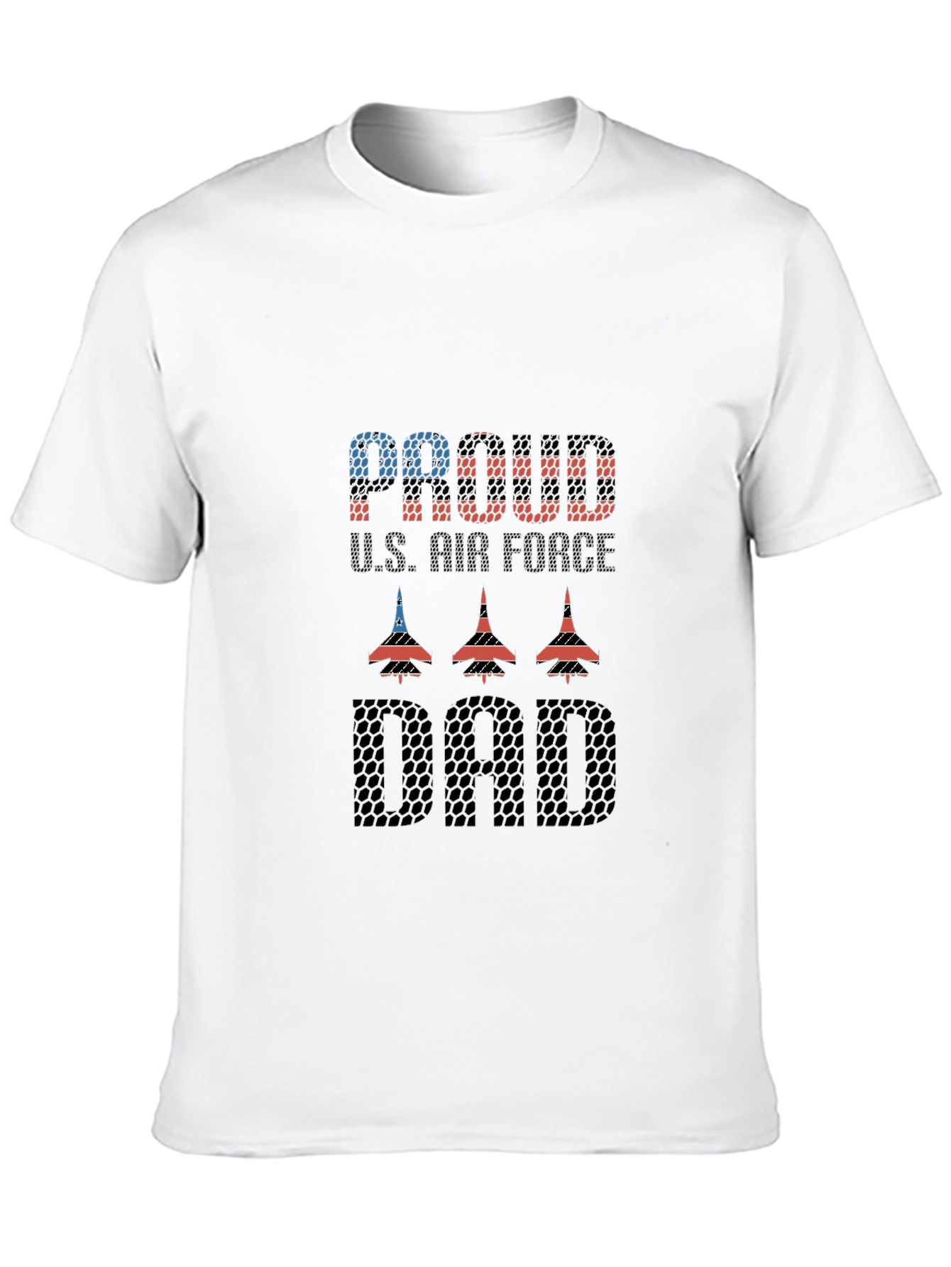 Proud US Air Force Dad Graphic T-Shirt