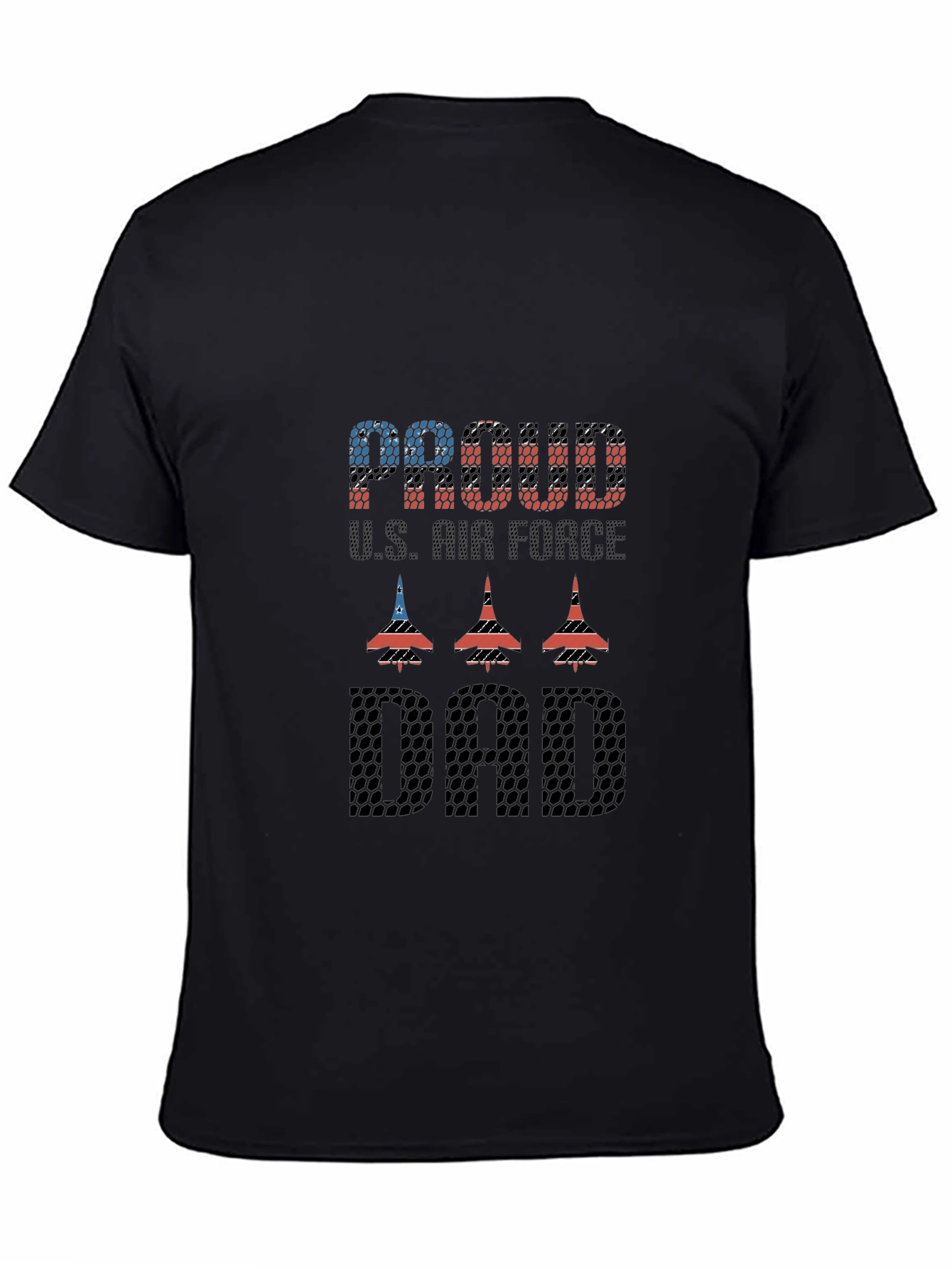 Proud US Air Force Dad Graphic T-Shirt