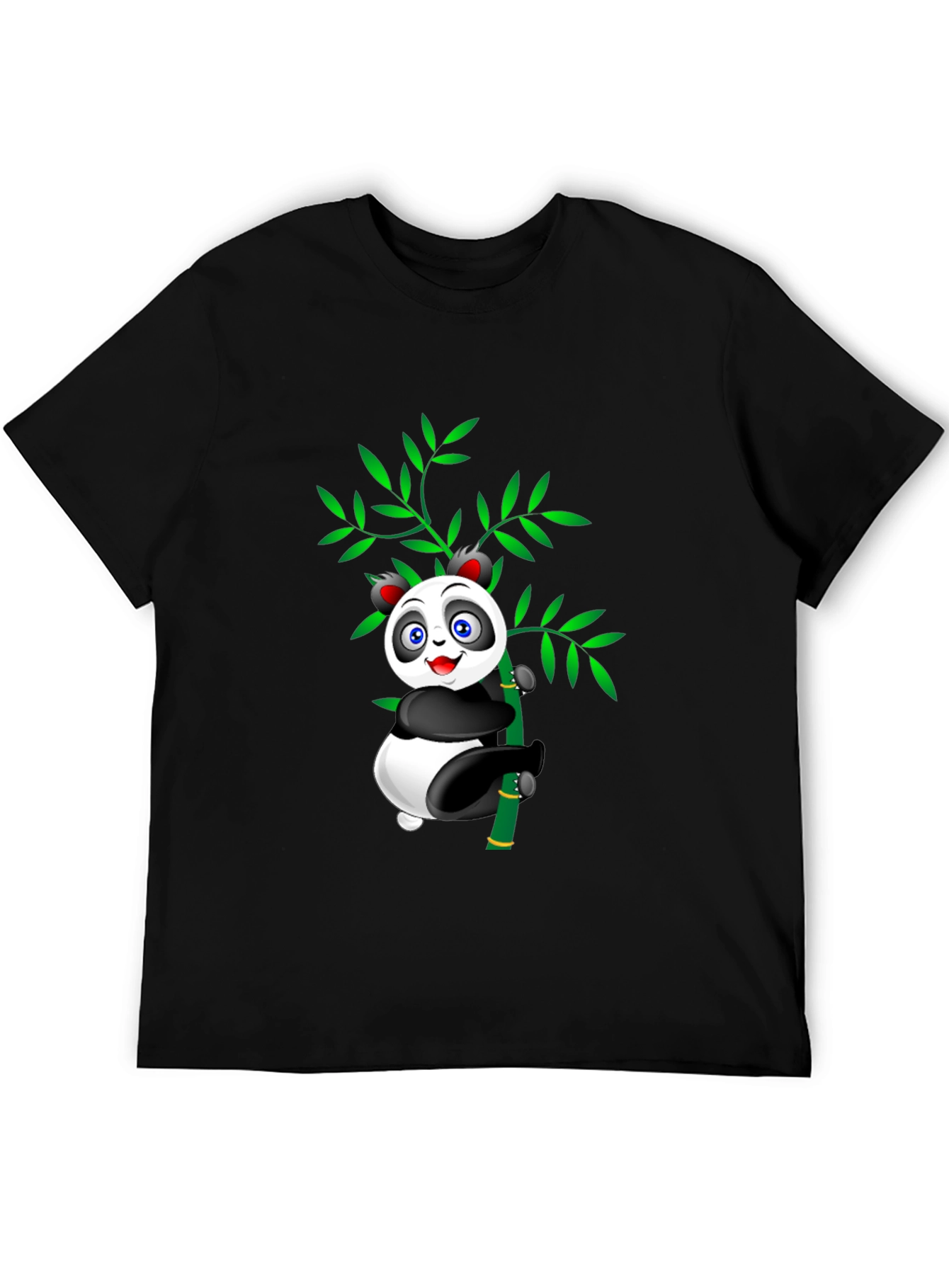 Cute Panda Bamboo T-Shirt