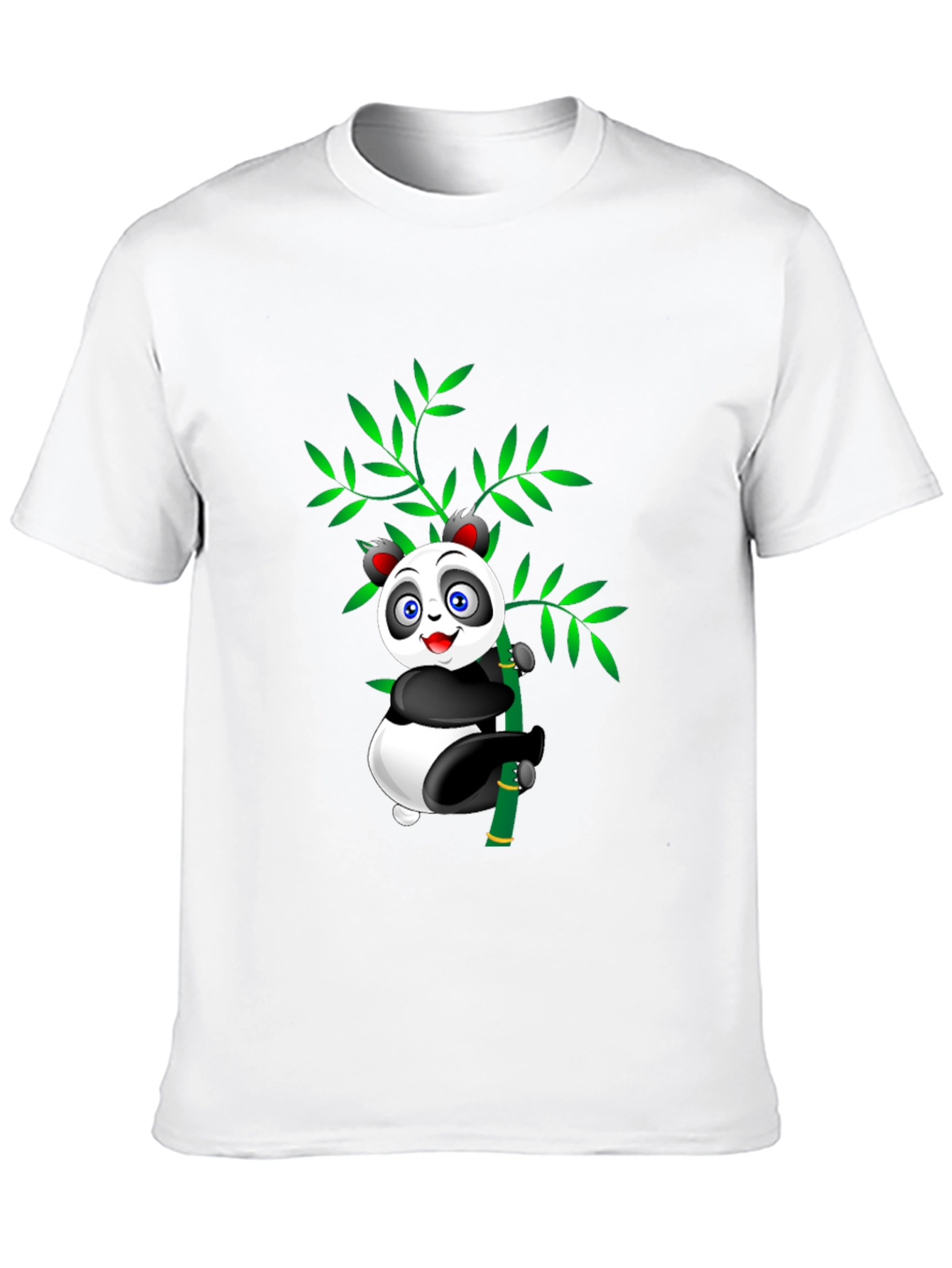 Cute Panda Bamboo T-Shirt