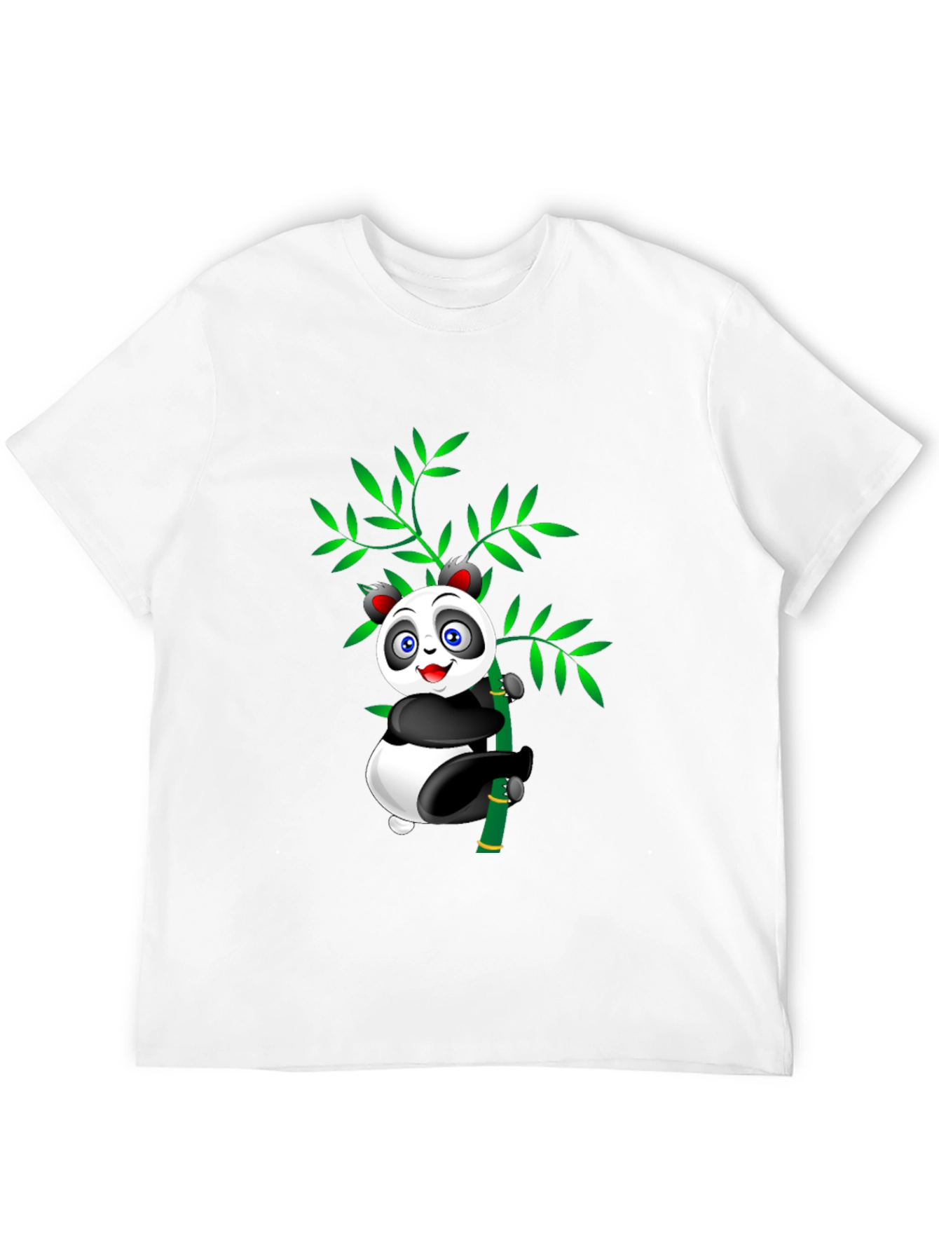 Cute Panda Bamboo T-Shirt
