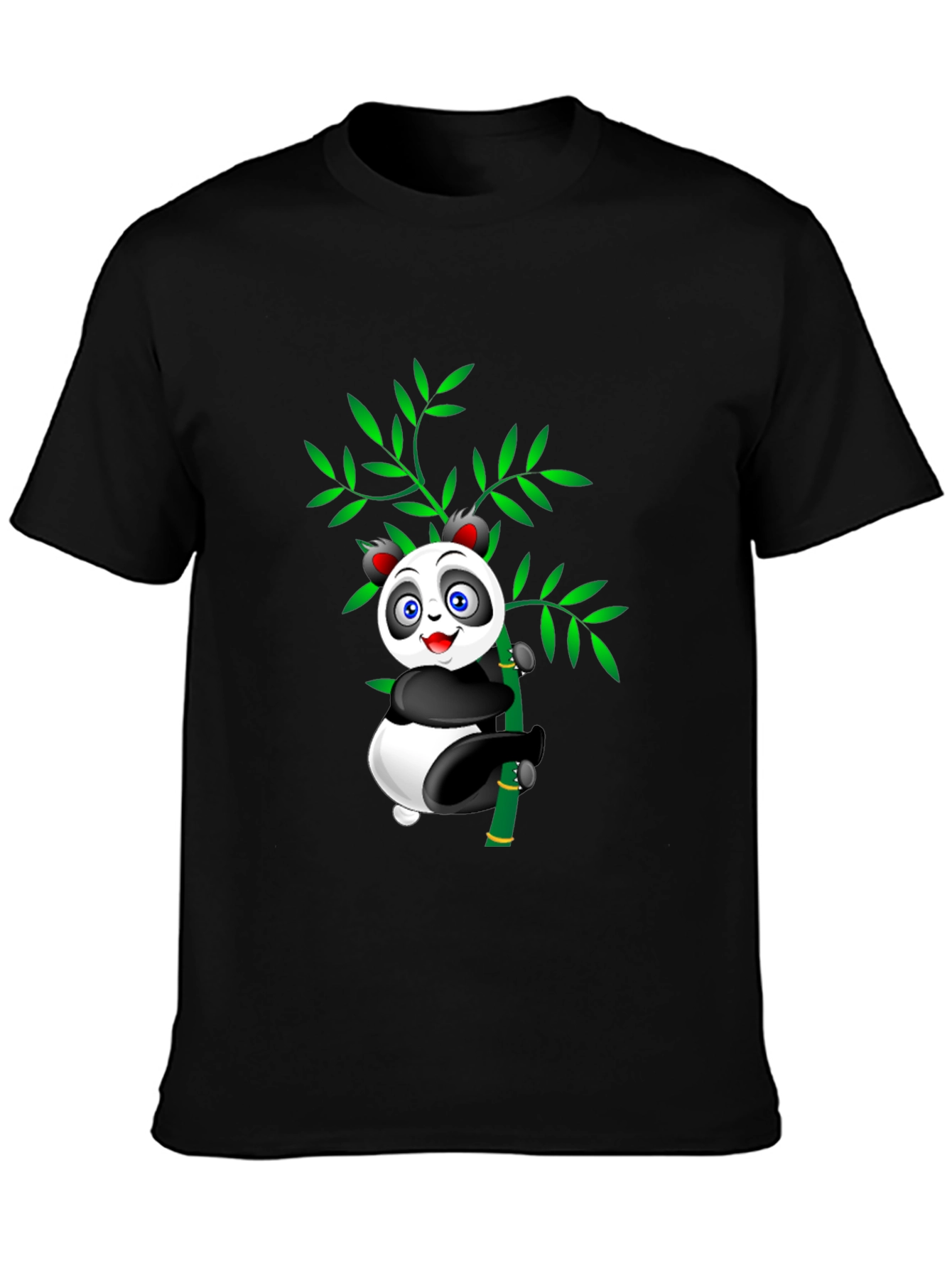 Cute Panda Bamboo T-Shirt