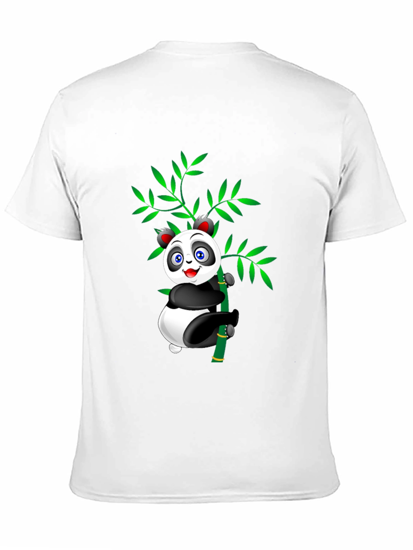 Cute Panda Bamboo T-Shirt
