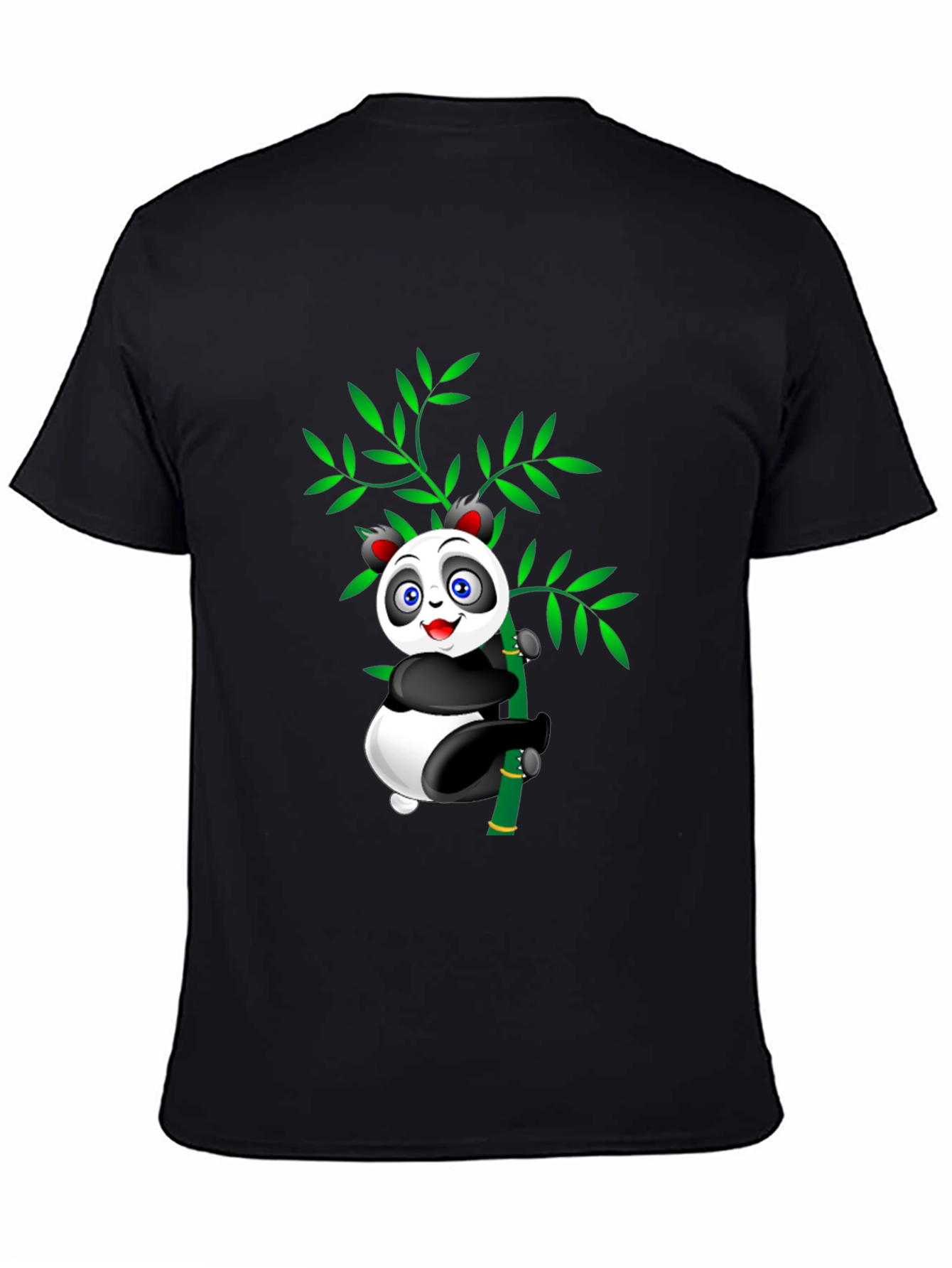Cute Panda Bamboo T-Shirt