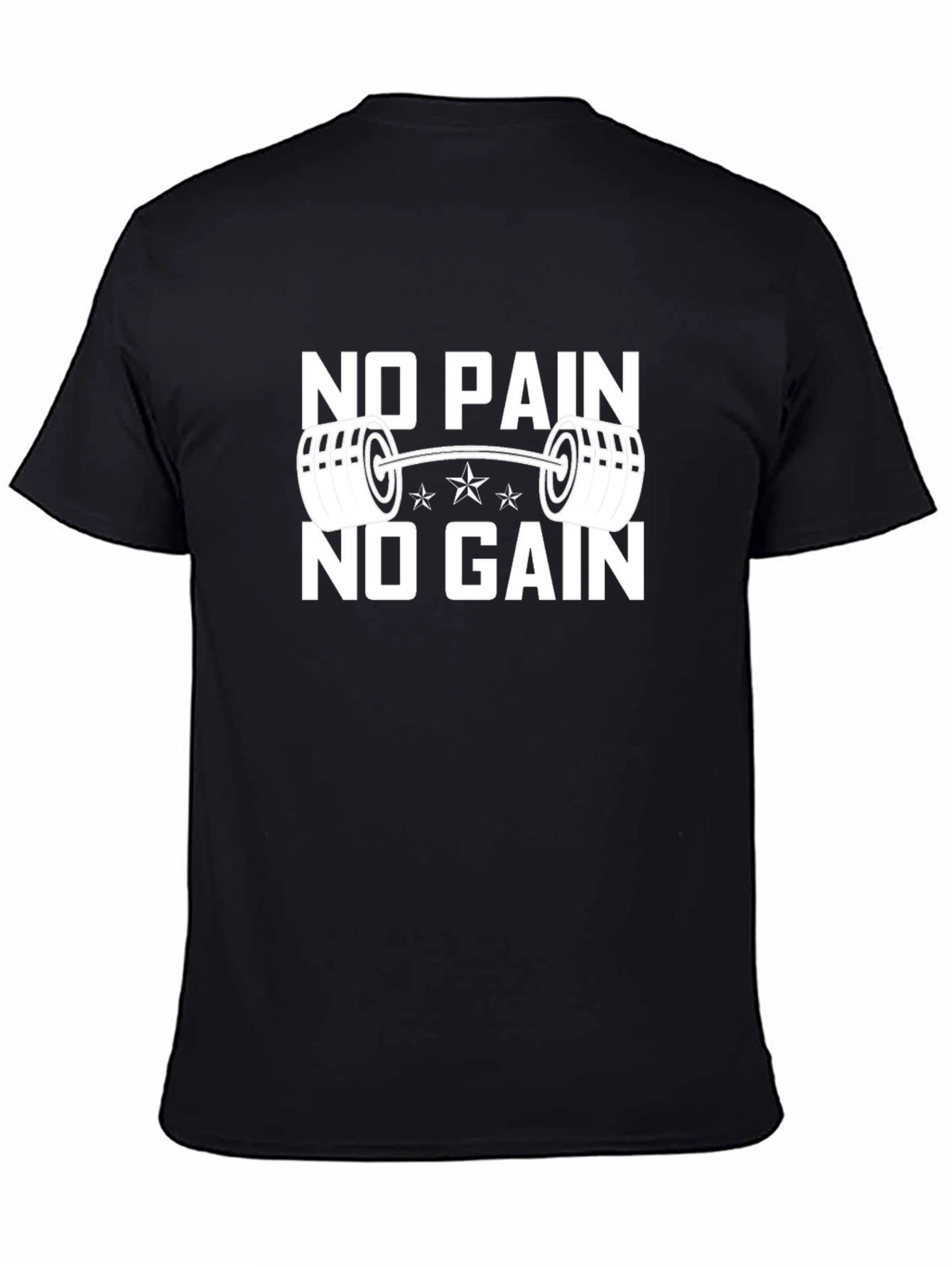 No Pain No Gain Gym T-Shirt - Fitness Motivation