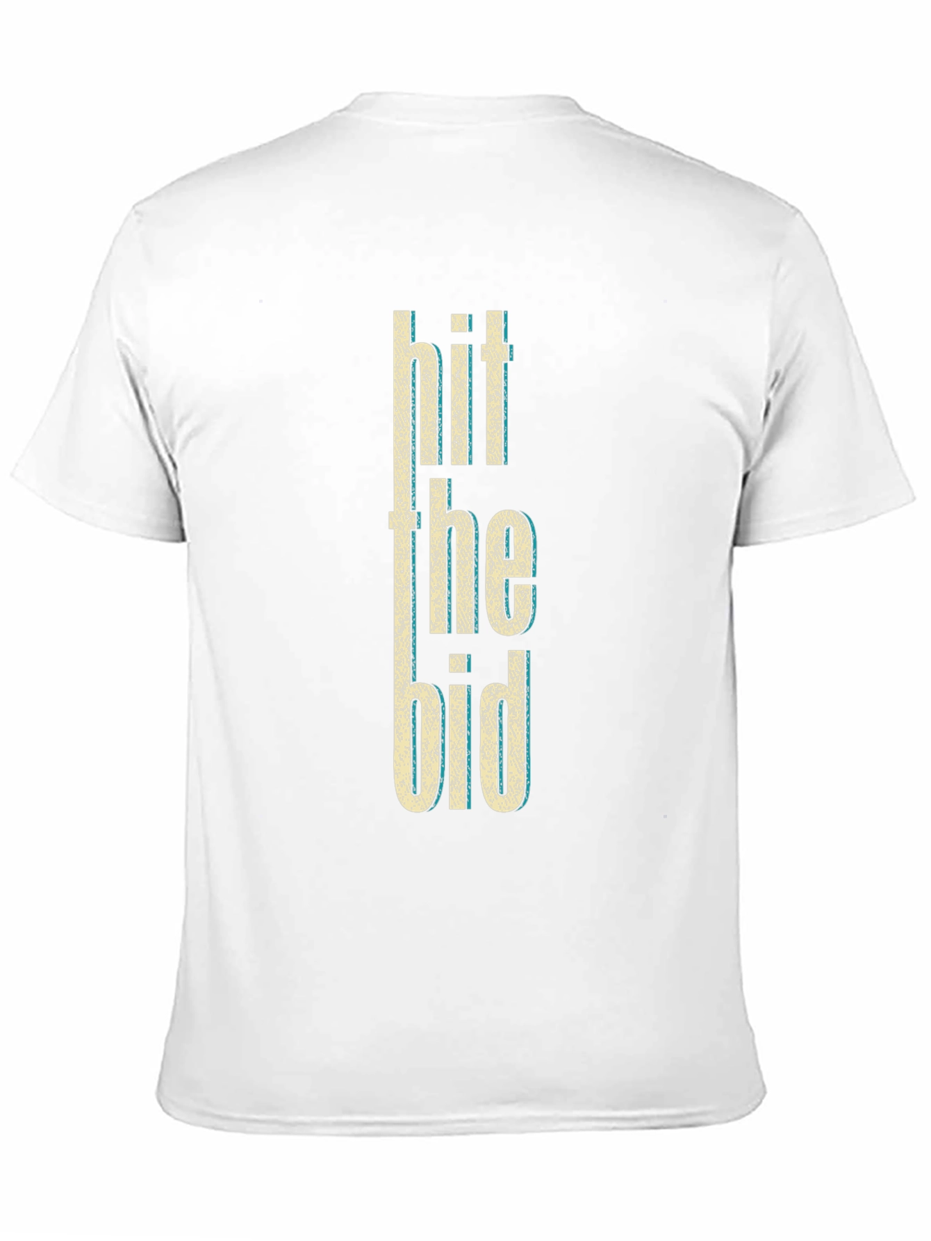 Hit the Bid Graphic Tee - Black