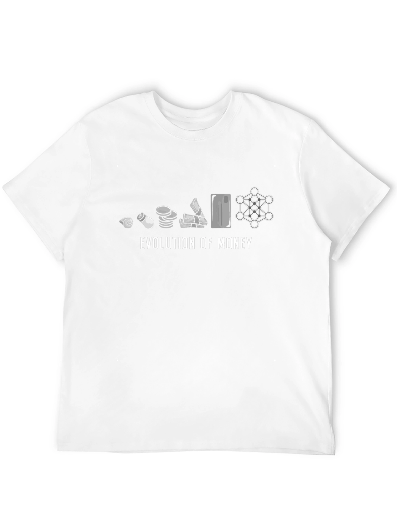 Evolution of Money Graphic Tee - Black
