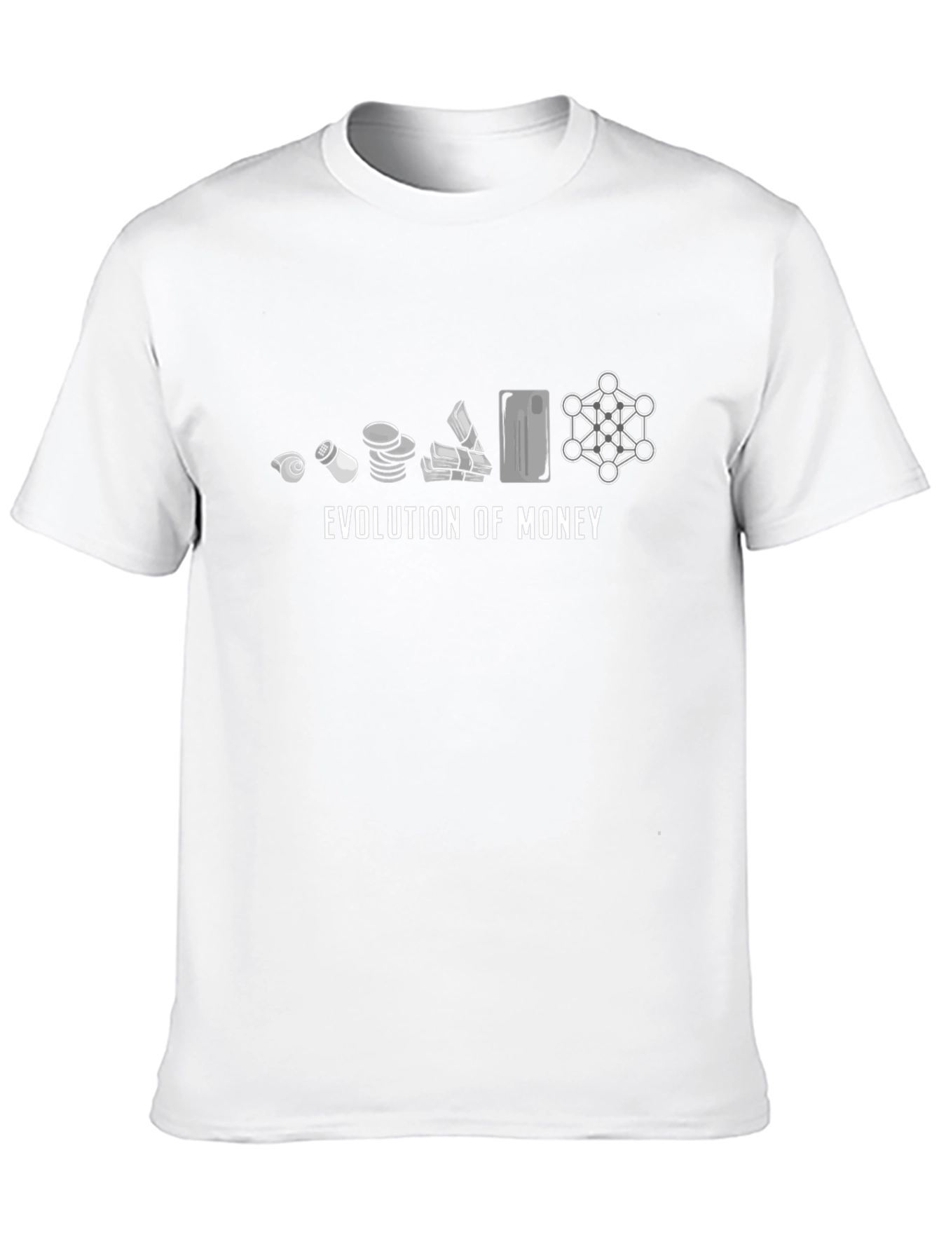 Evolution of Money Graphic Tee - Black