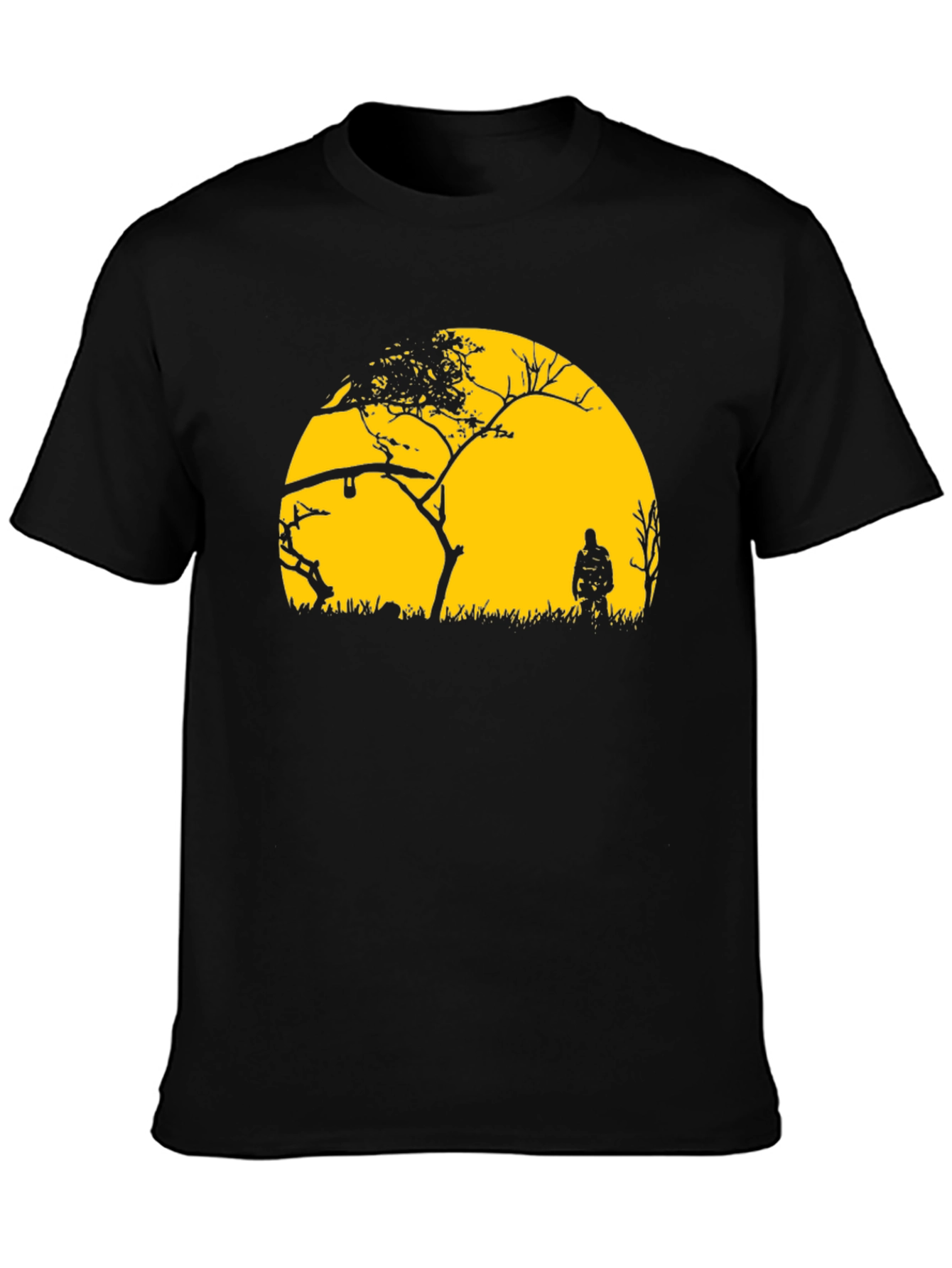 Silhouette Sunset Graphic T-Shirt