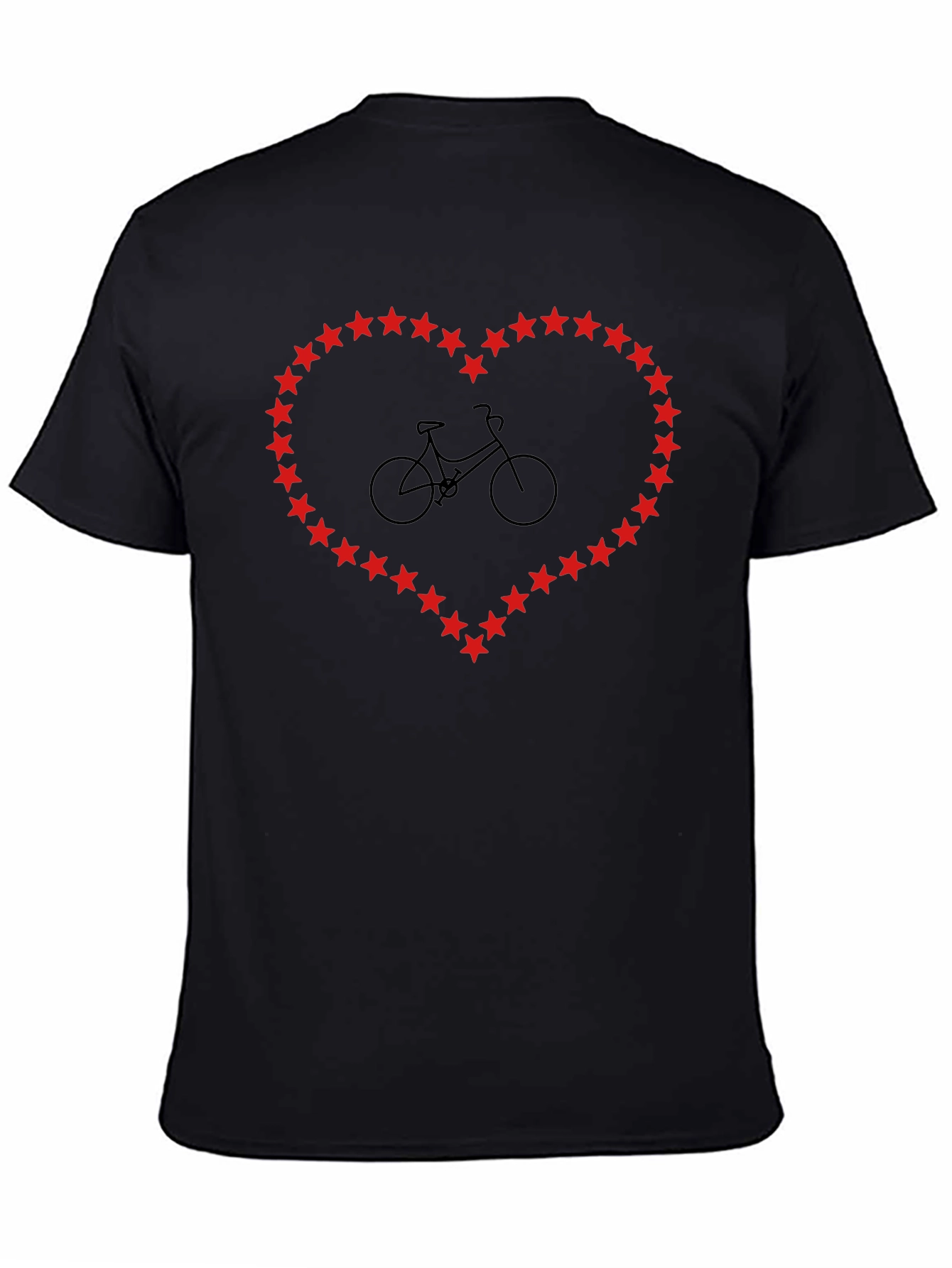 Cycling Heart Tee - Bike Love T-Shirt