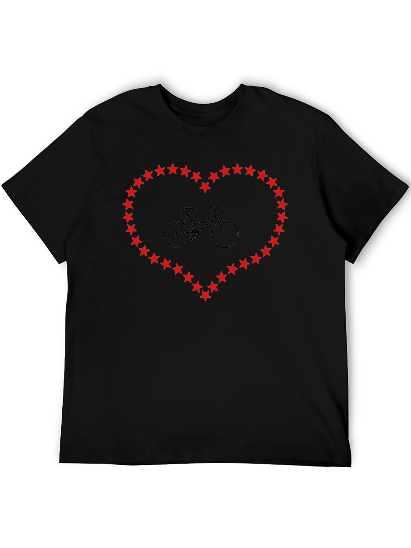 Cycling Heart Tee - Bike Love T-Shirt