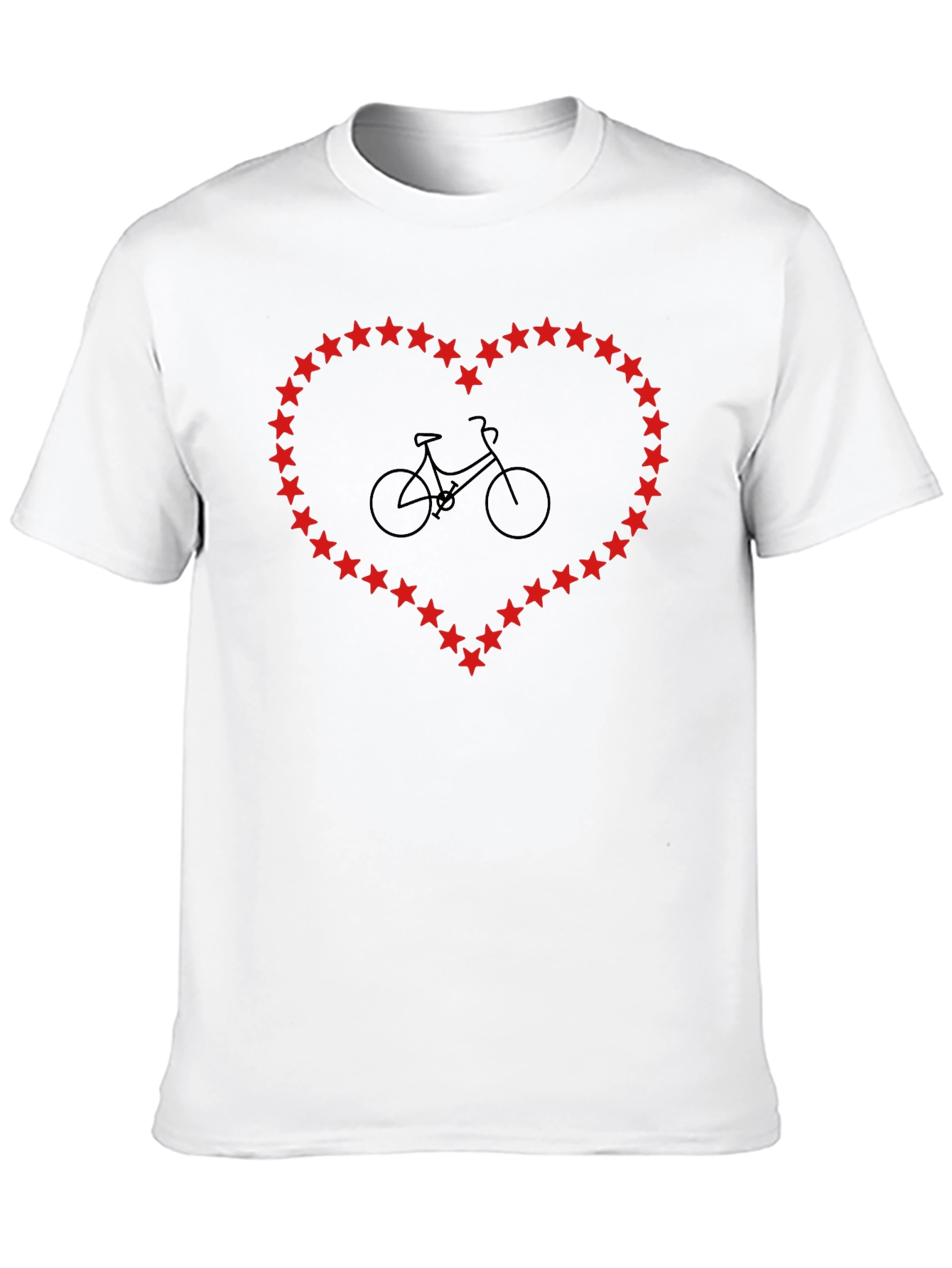 Cycling Heart Tee - Bike Love T-Shirt