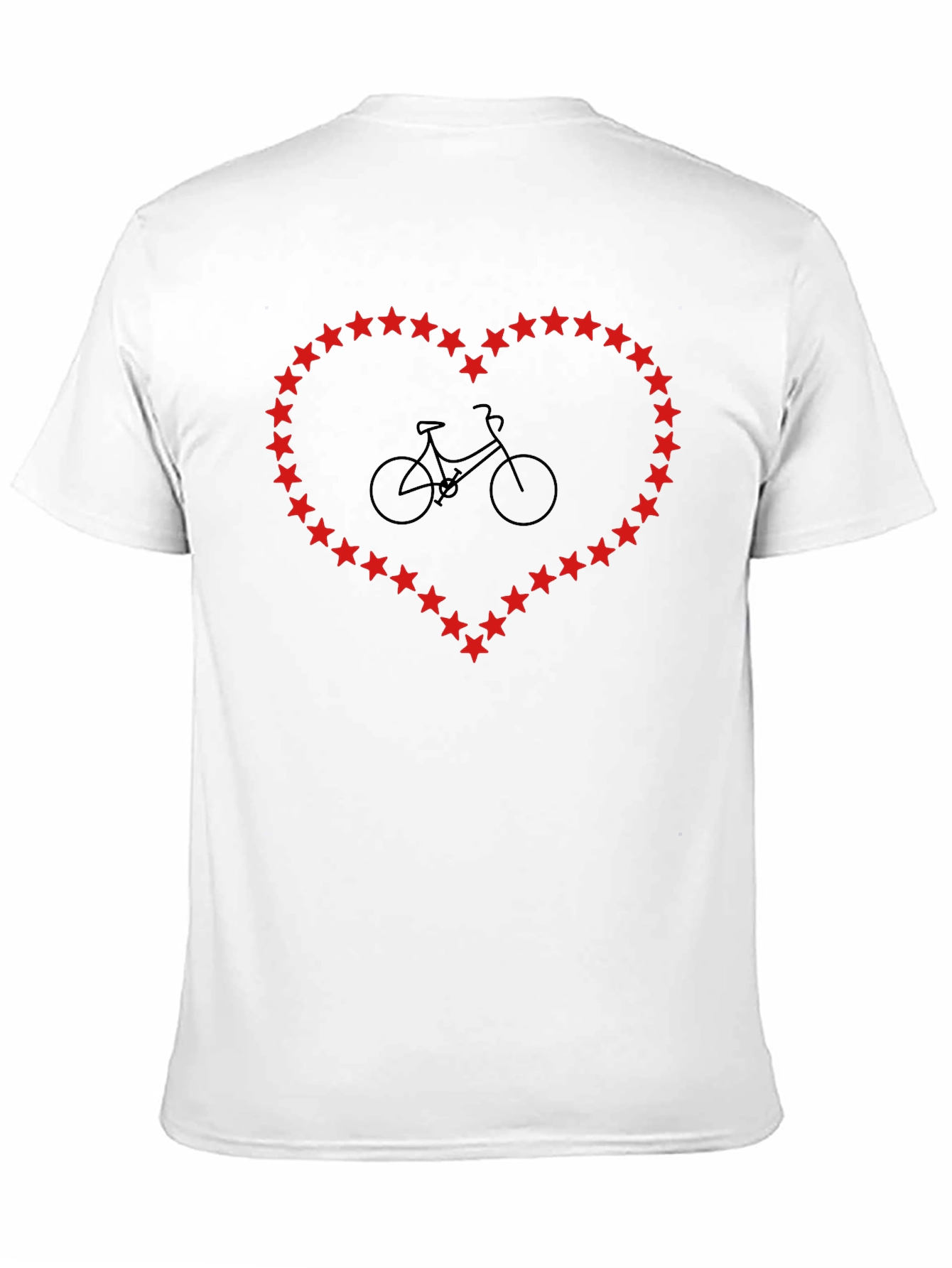 Cycling Heart Tee - Bike Love T-Shirt