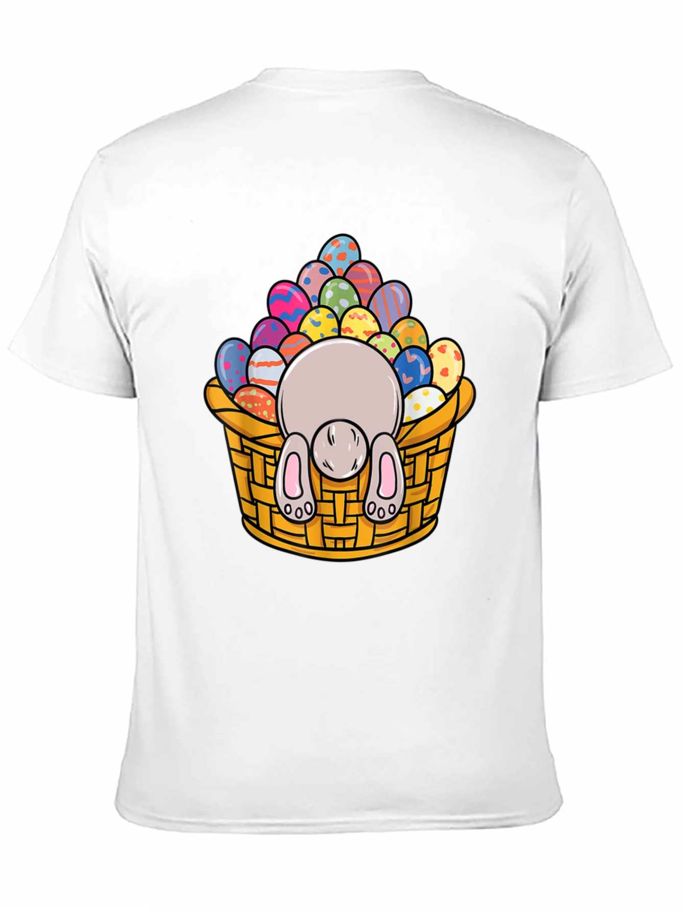 Easter Bunny in Basket Graphic Tee