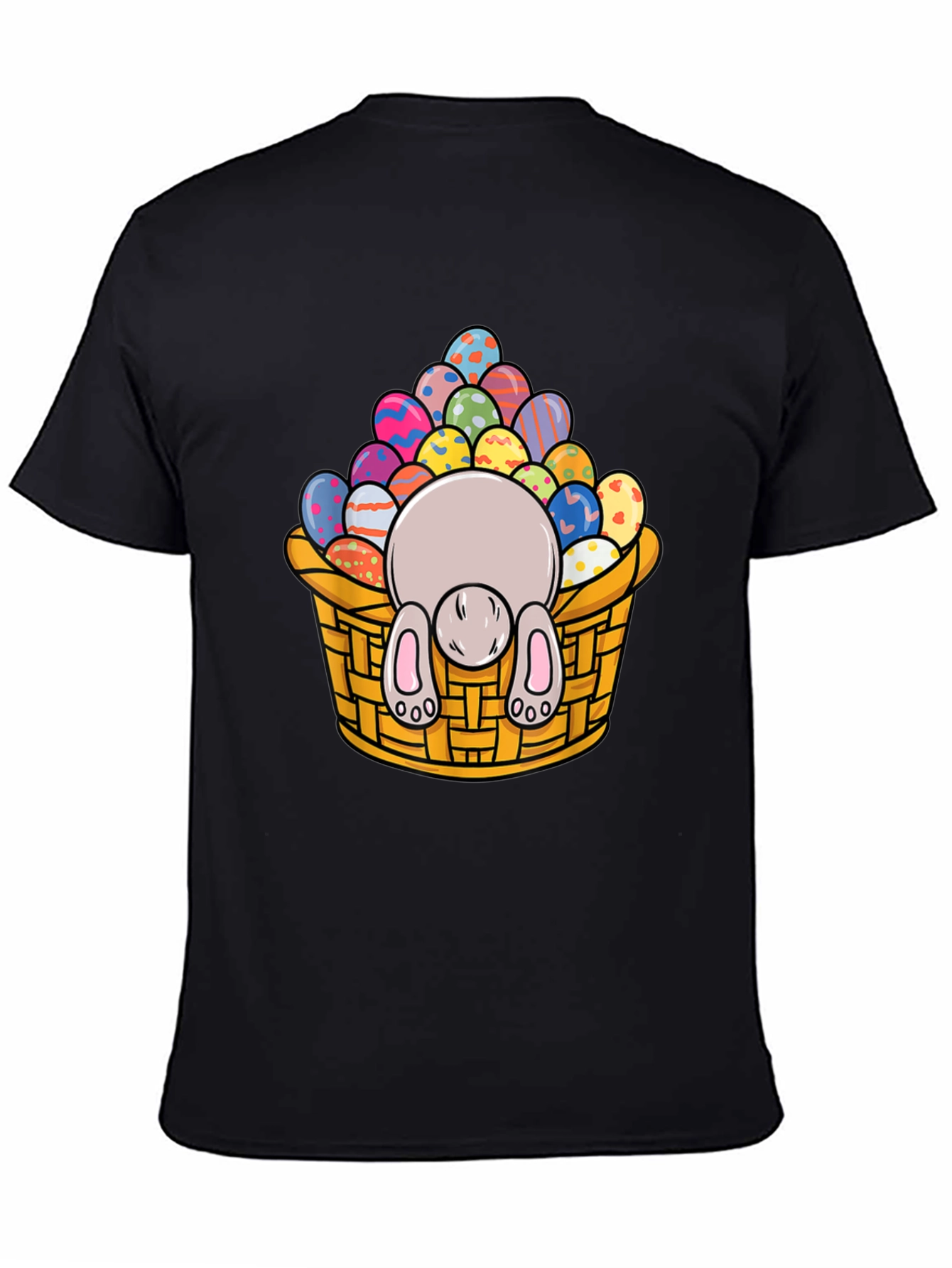 Easter Bunny in Basket Graphic Tee