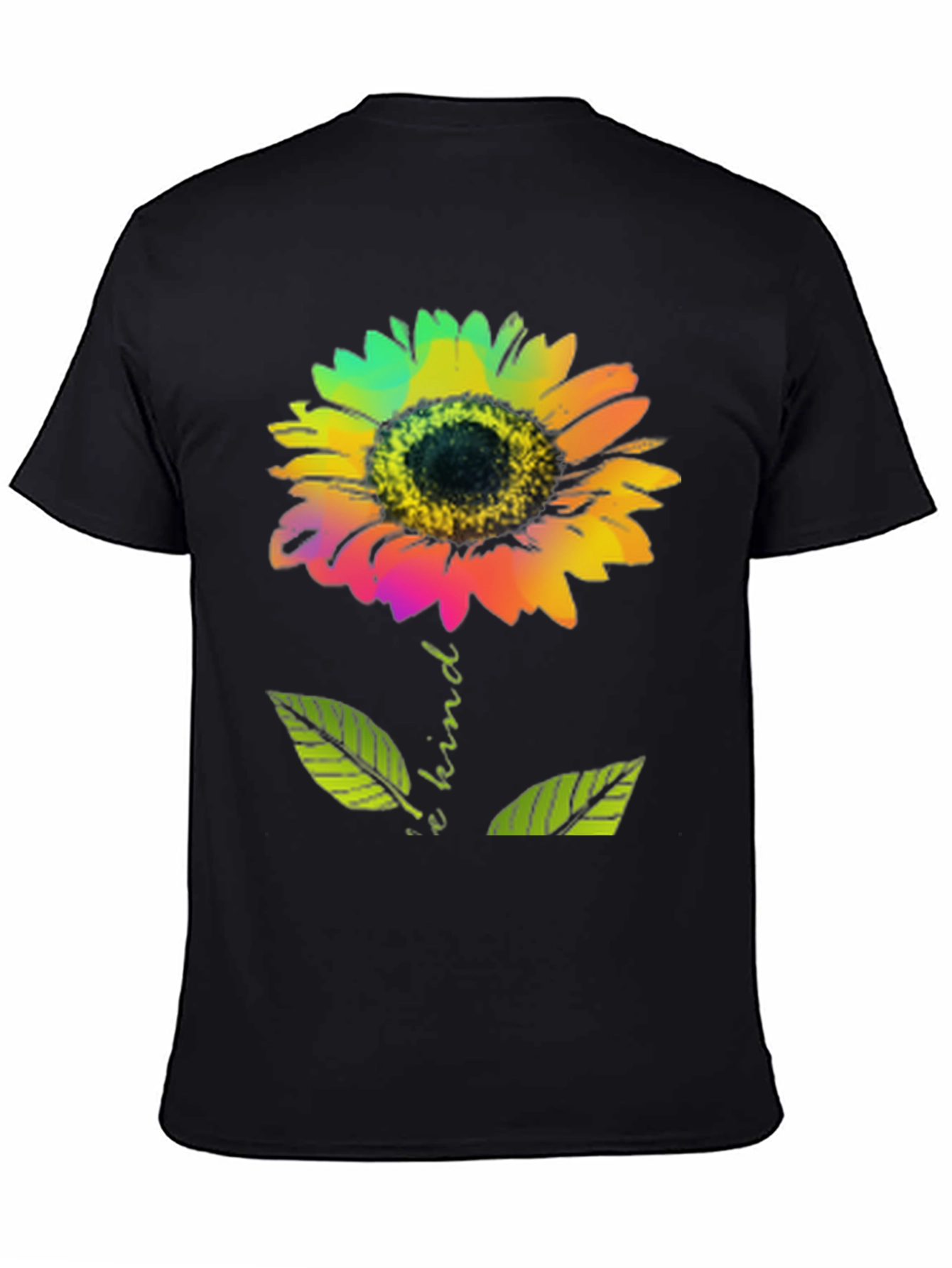 Kind Sunflower Graphic T-Shirt