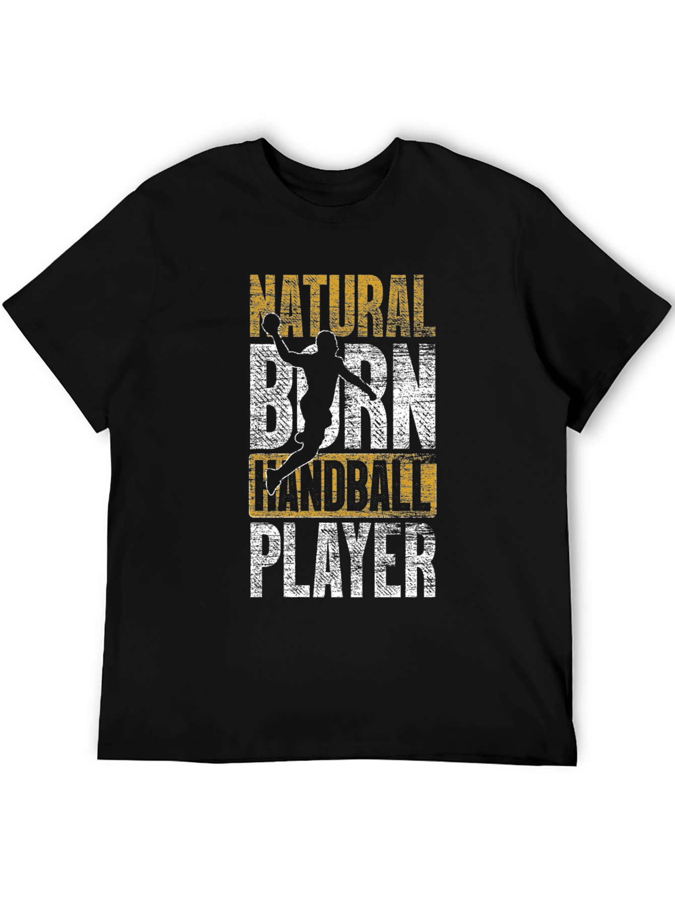 Natural Born Handball Player Graphic Tee