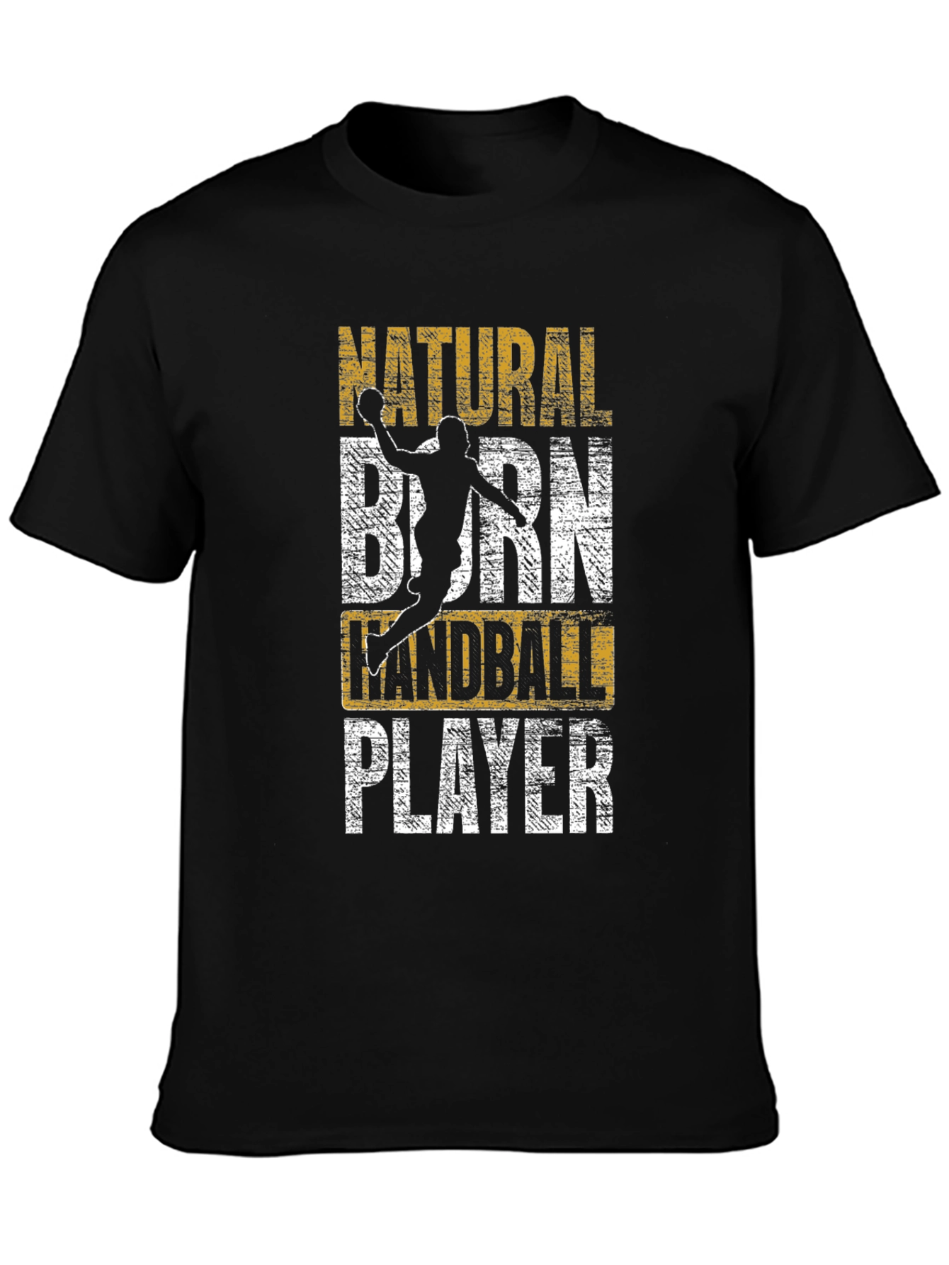 Natural Born Handball Player Graphic Tee