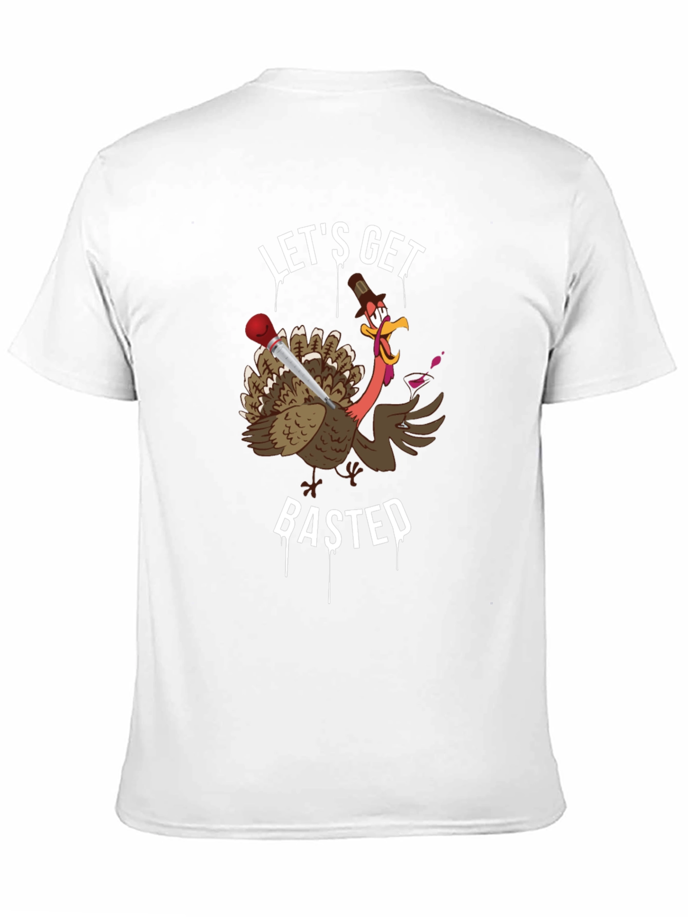 Lets Get Basted T-Shirt Thanksgiving Humor