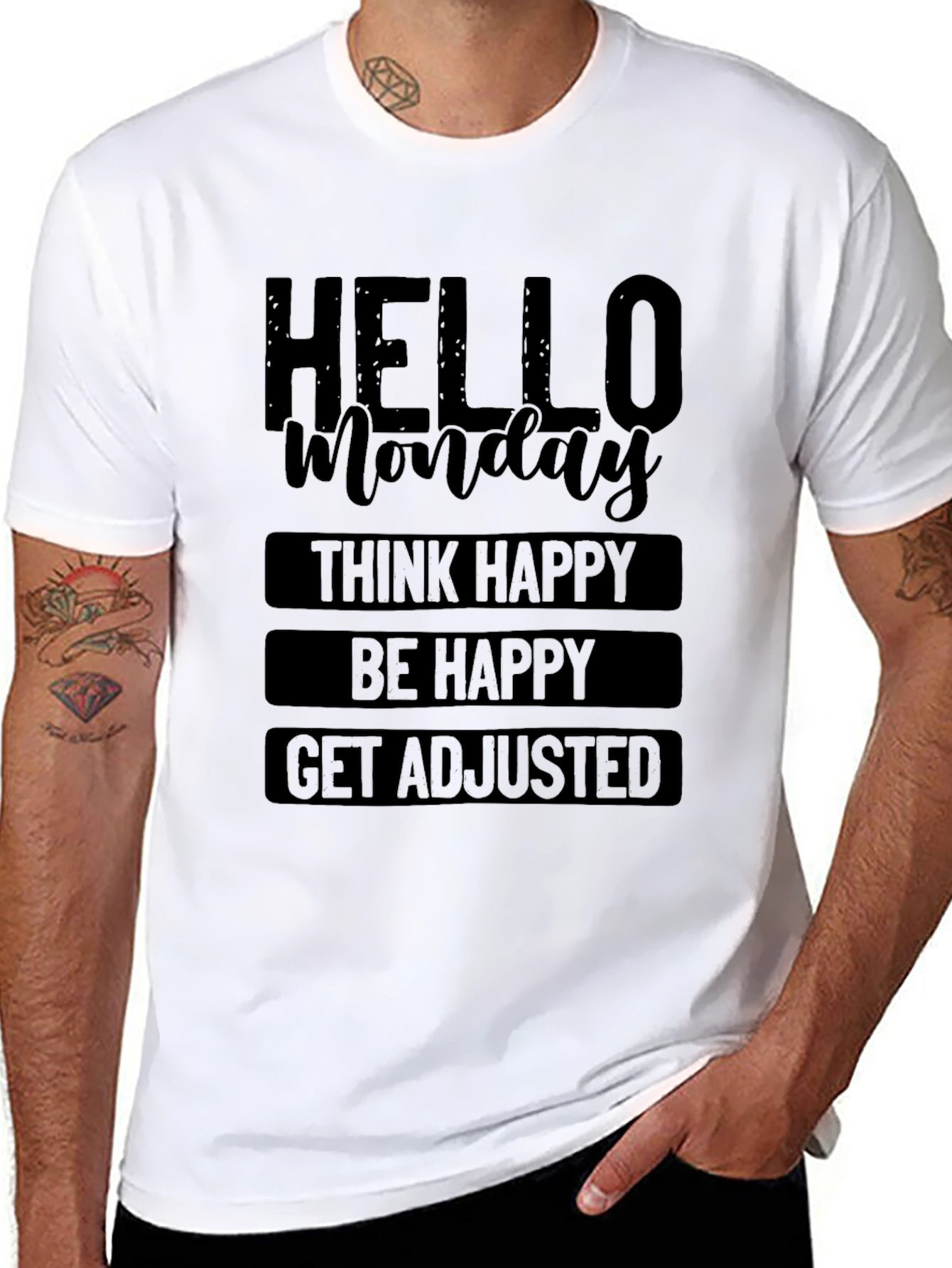 Hello Monday Graphic T-Shirt