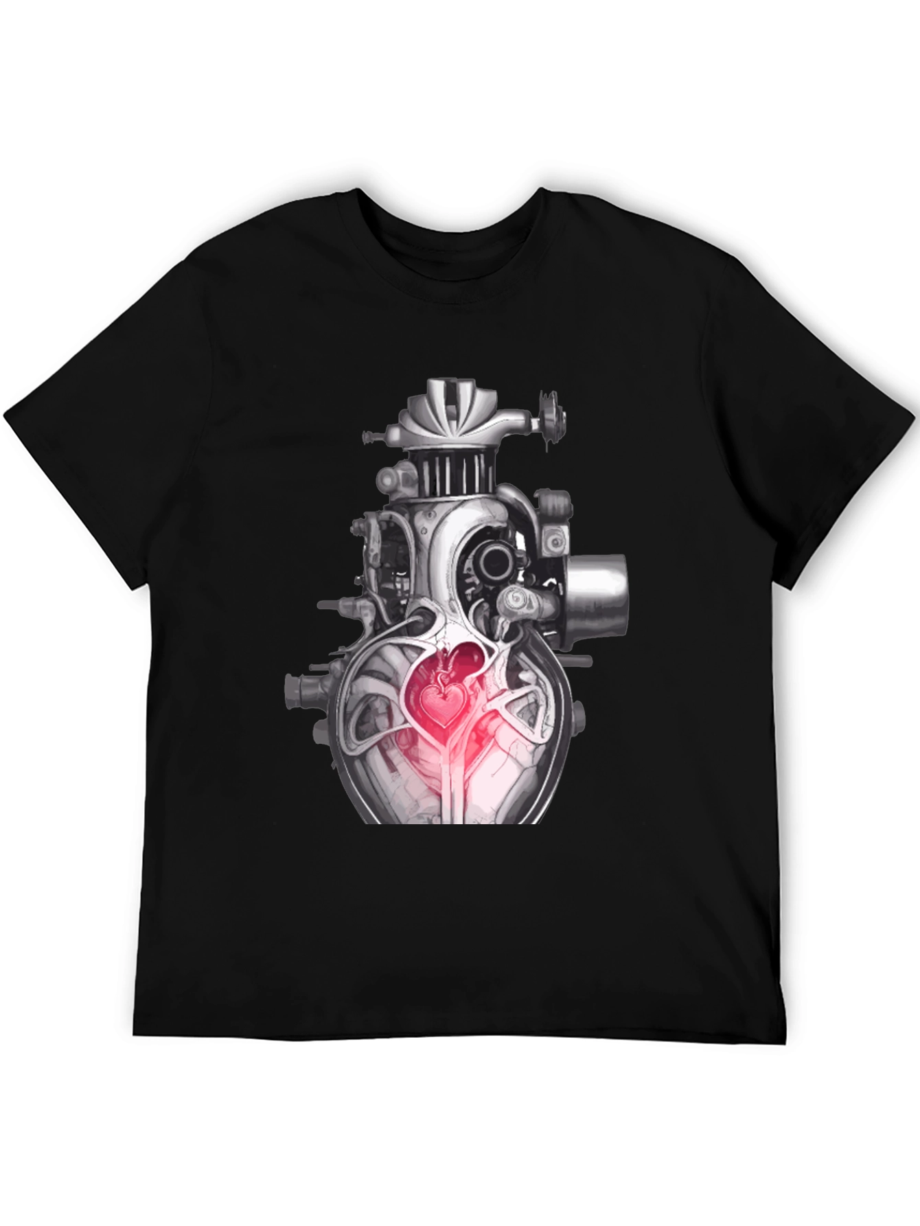 Steampunk Heart Graphic Tee