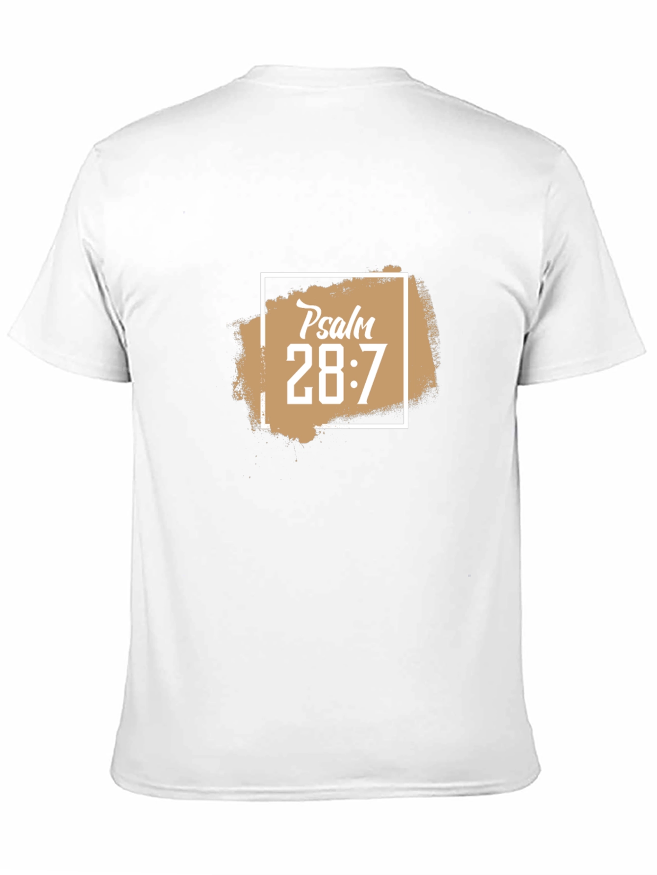 Psalm 28:7 Graphic T-Shirt