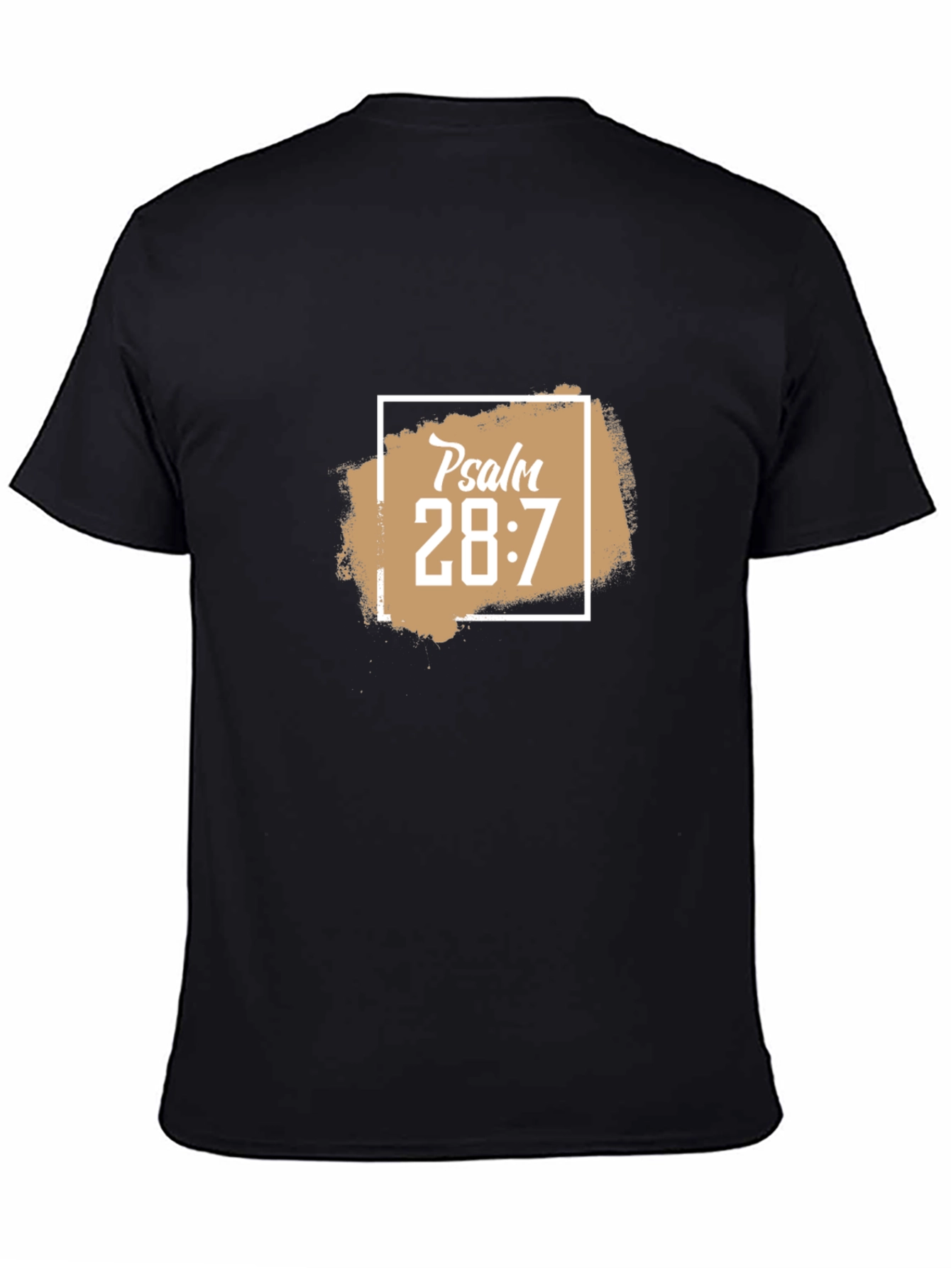 Psalm 28:7 Graphic T-Shirt