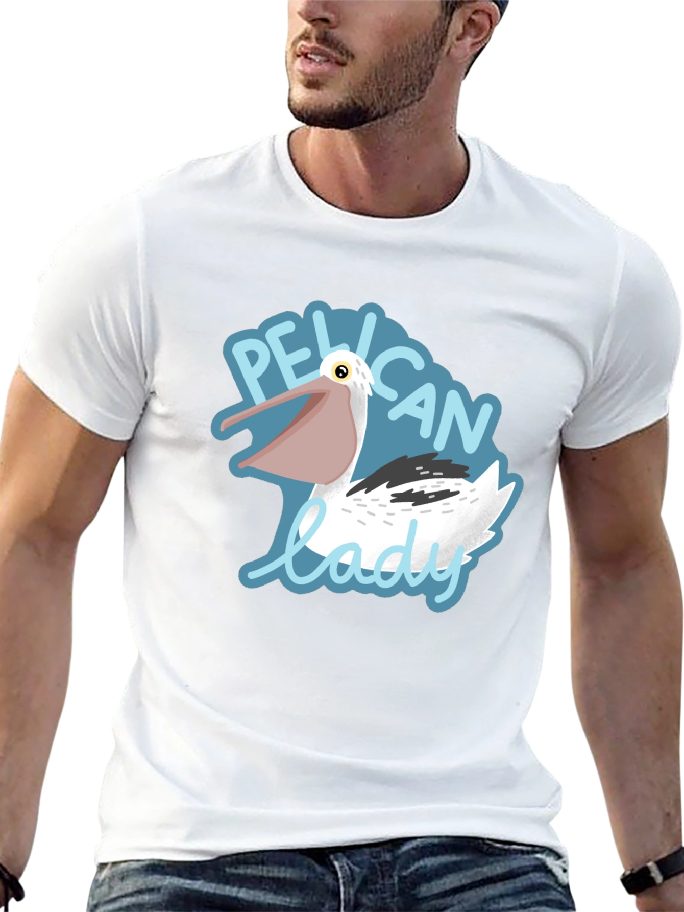 Pelican Lady Graphic Tee - Black