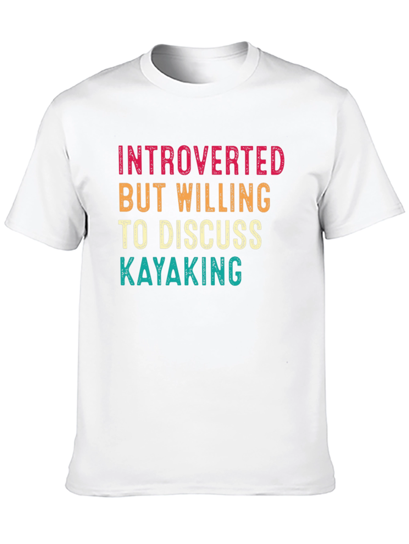 Introverted Kayaking Graphic T-Shirt