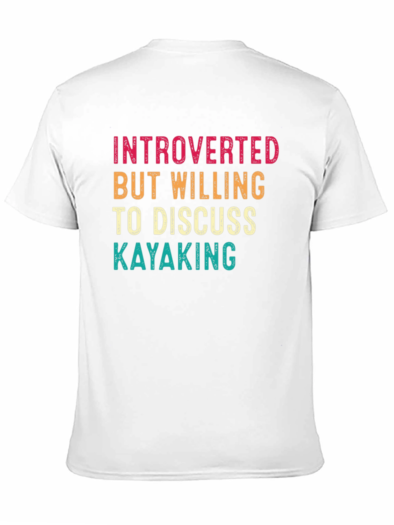 Introverted Kayaking Graphic T-Shirt