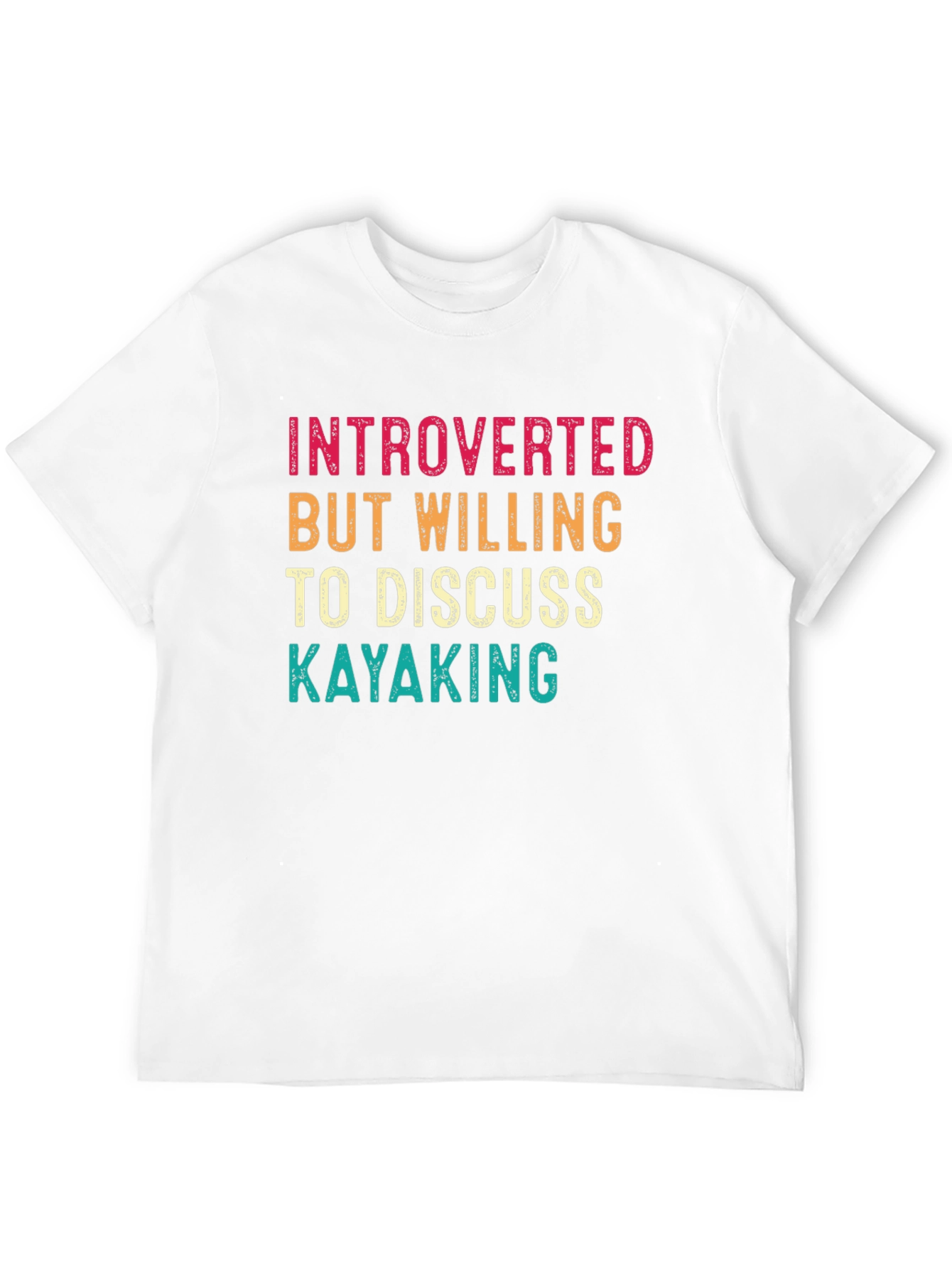 Introverted Kayaking Graphic T-Shirt