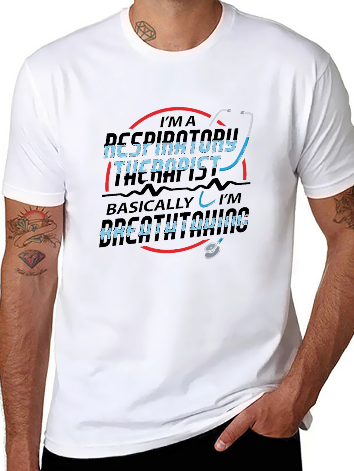 Respiratory Therapist Humor Graphic T-Shirt