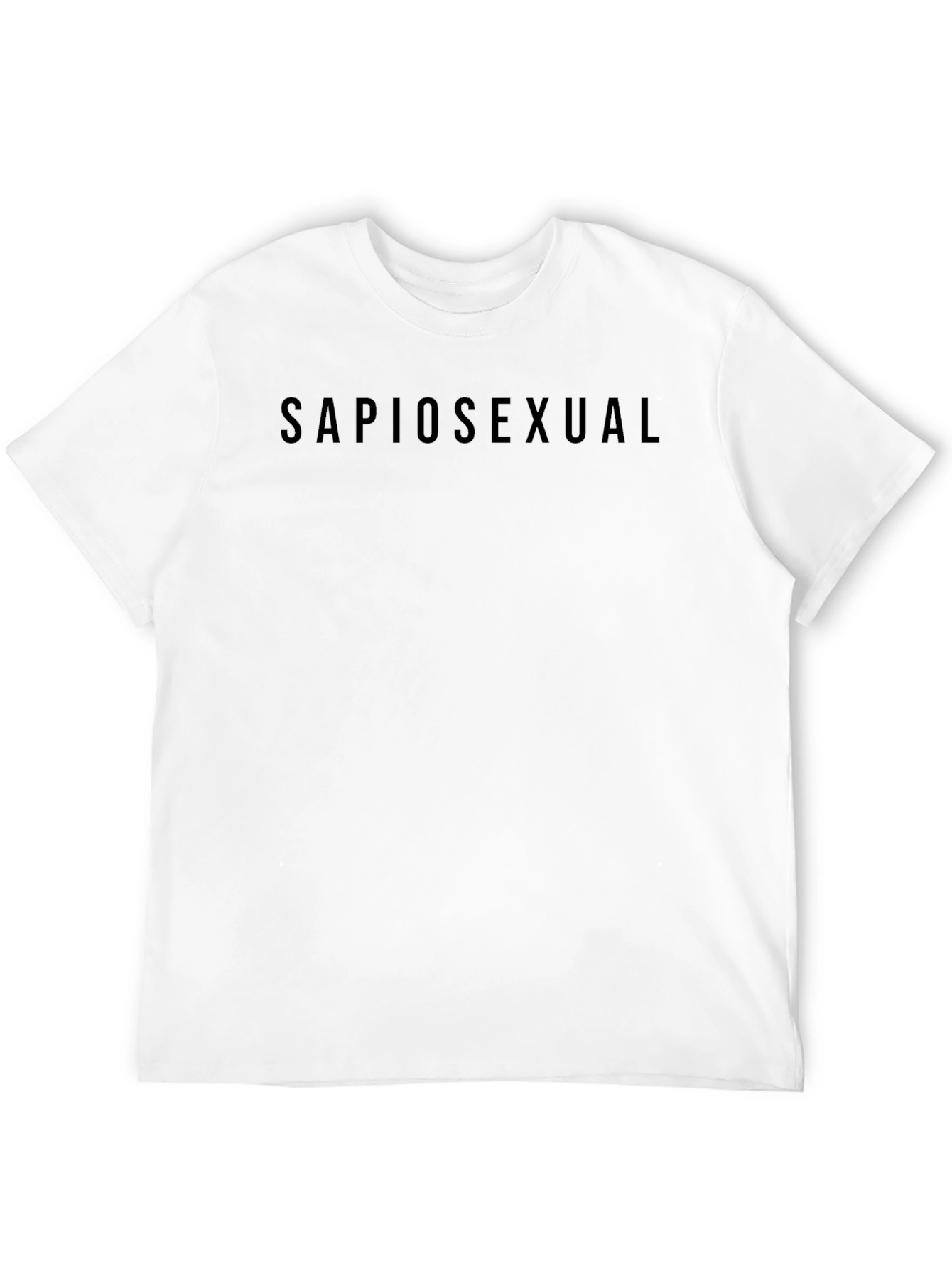Sapio Black T-Shirt: Brainy is the New Sexy