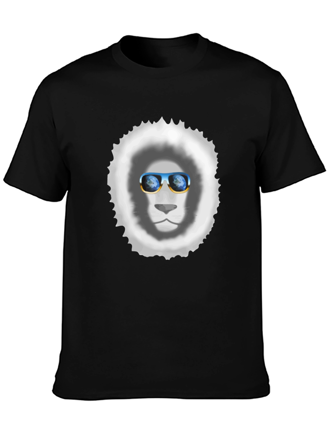 Cool Lion Sunglasses Graphic Tee