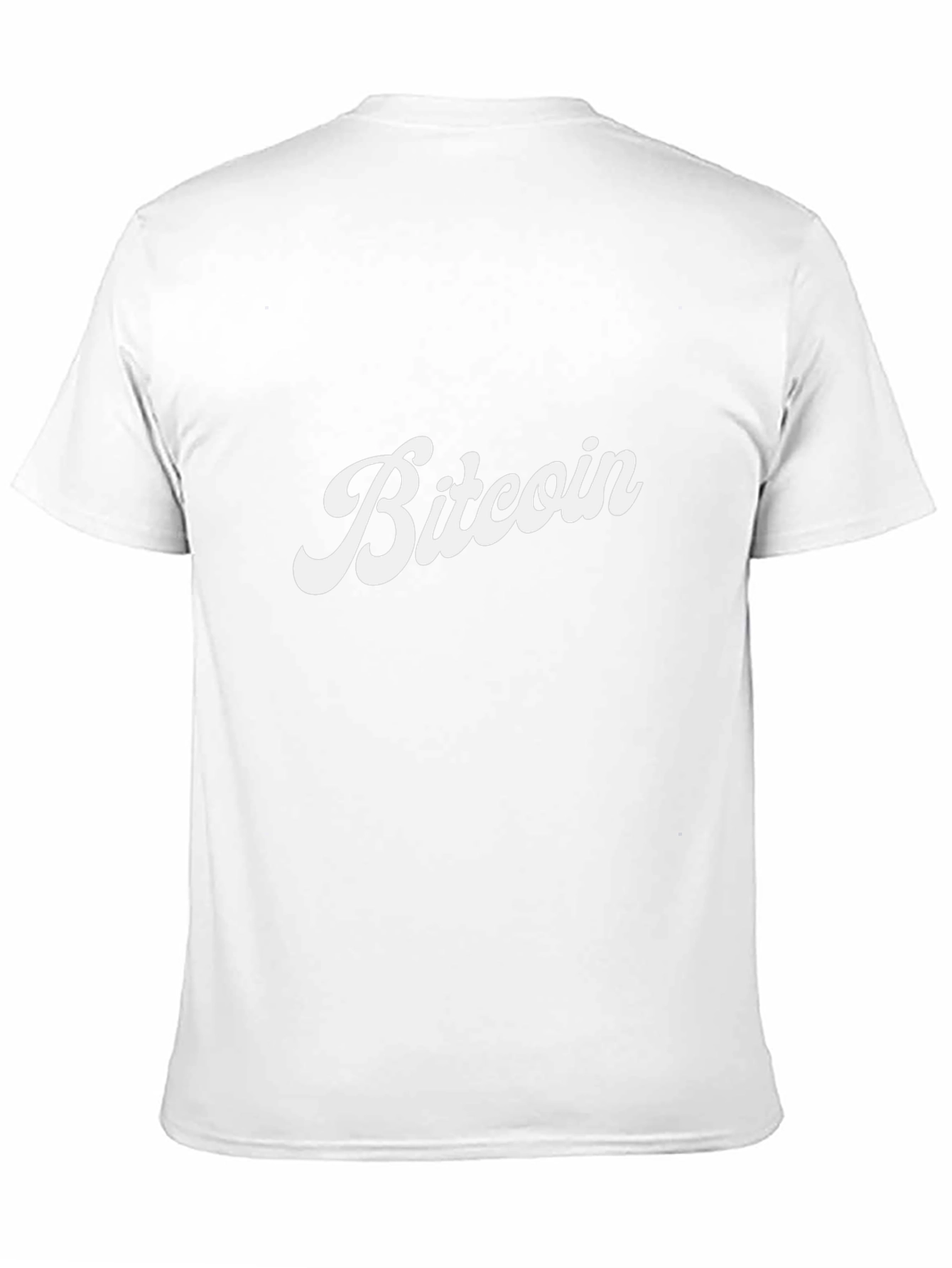 Bitcoin Retro Style Black T-Shirt