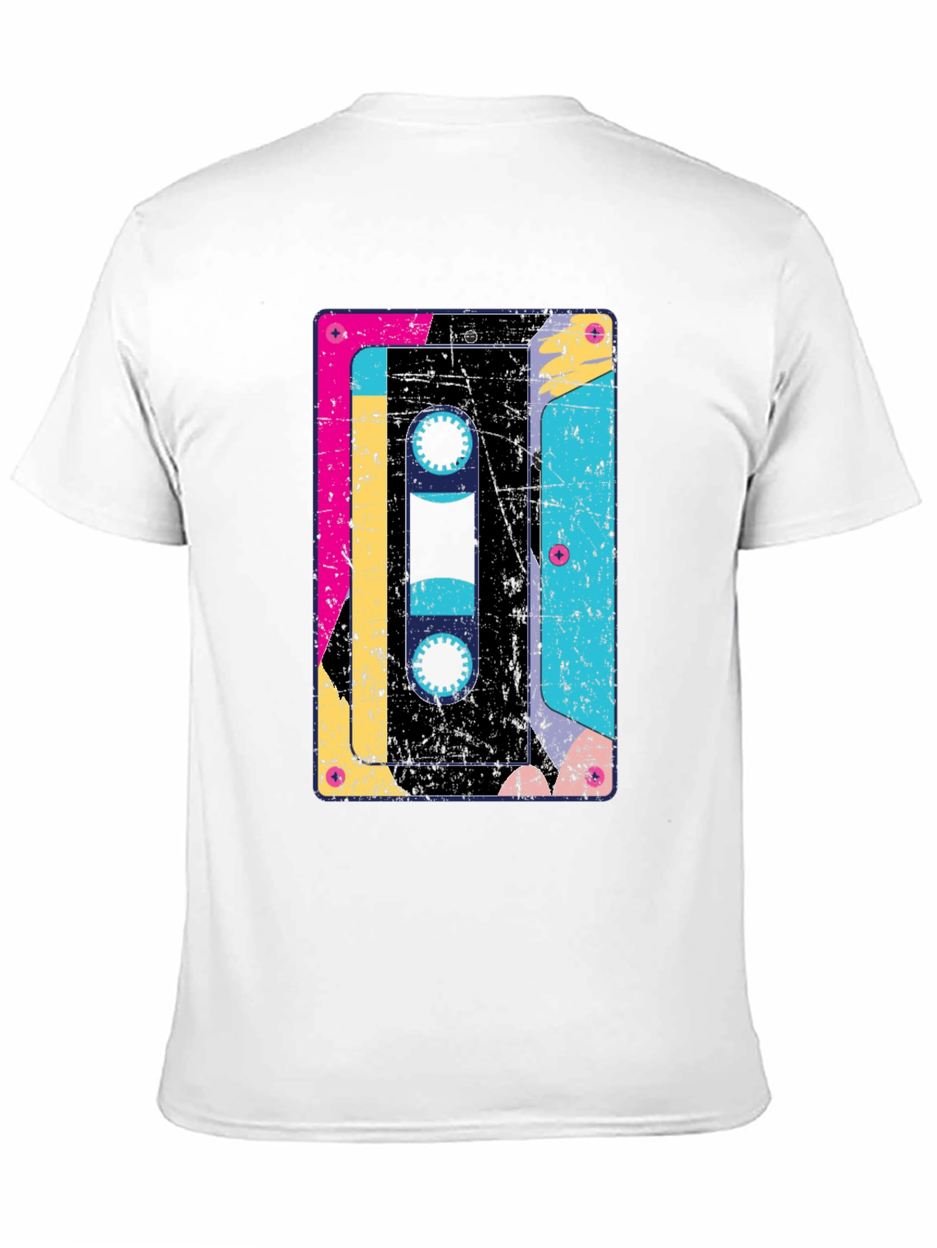 Retro Cassette Tape Graphic T-Shirt