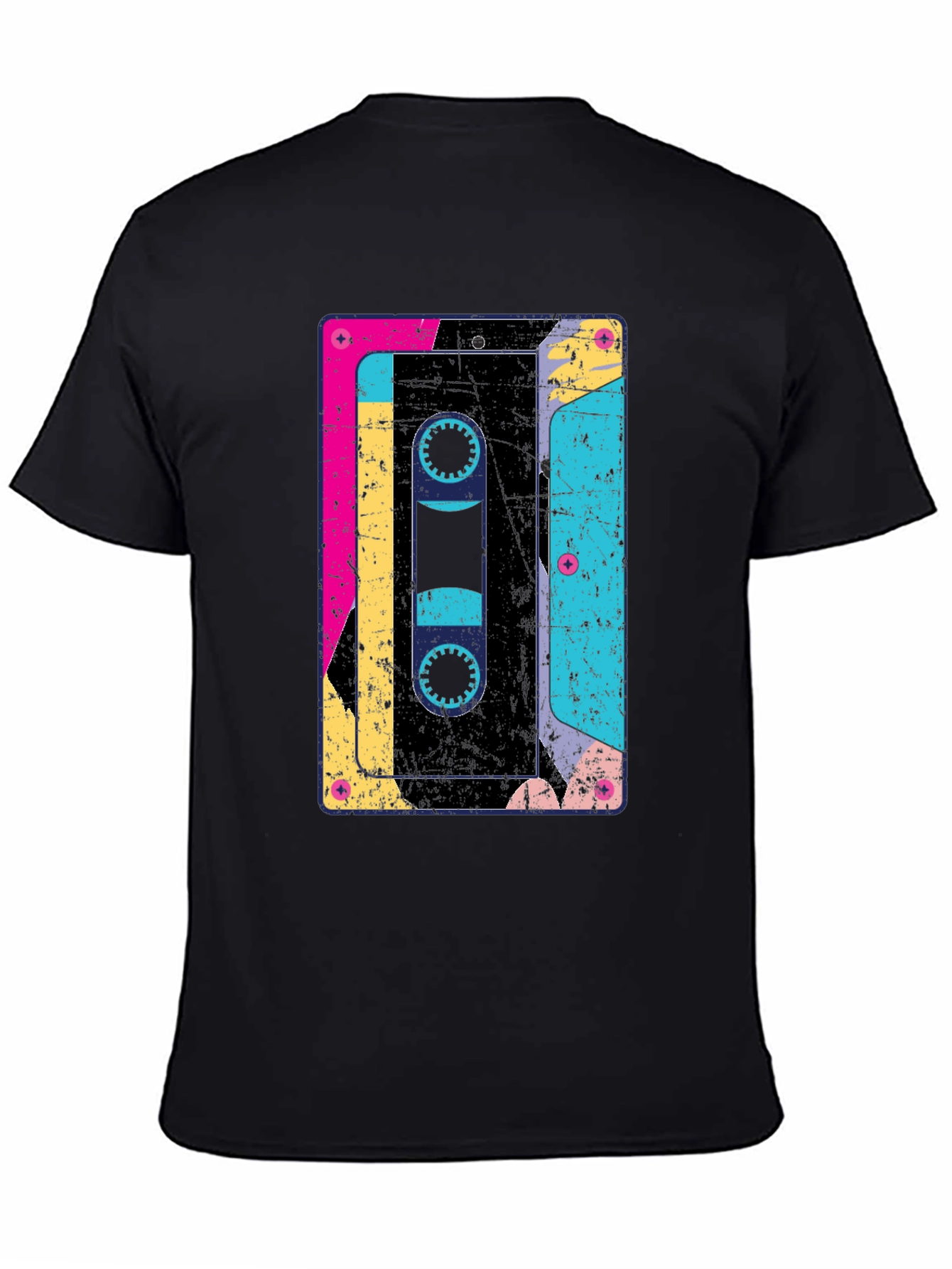Retro Cassette Tape Graphic T-Shirt