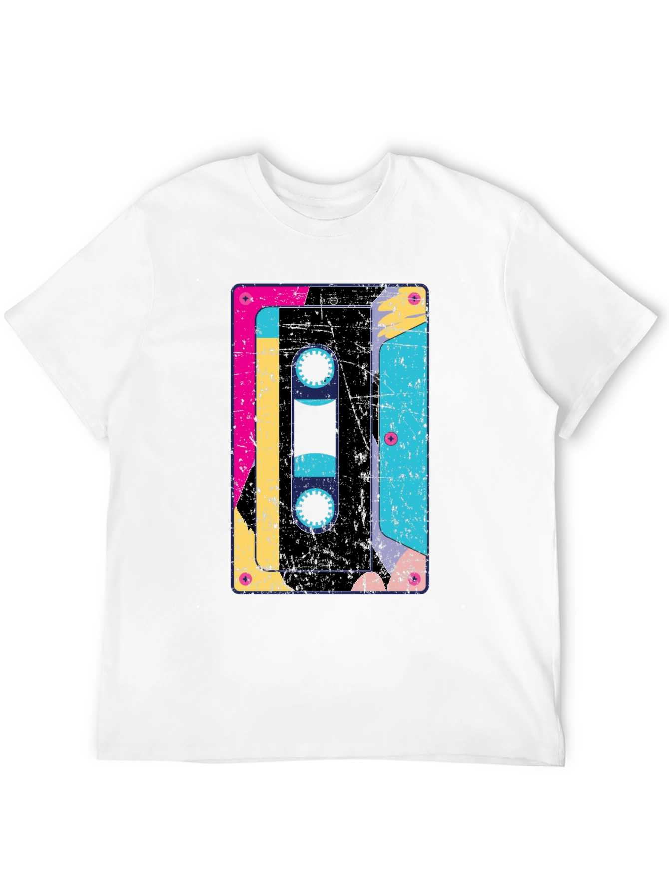 Retro Cassette Tape Graphic T-Shirt