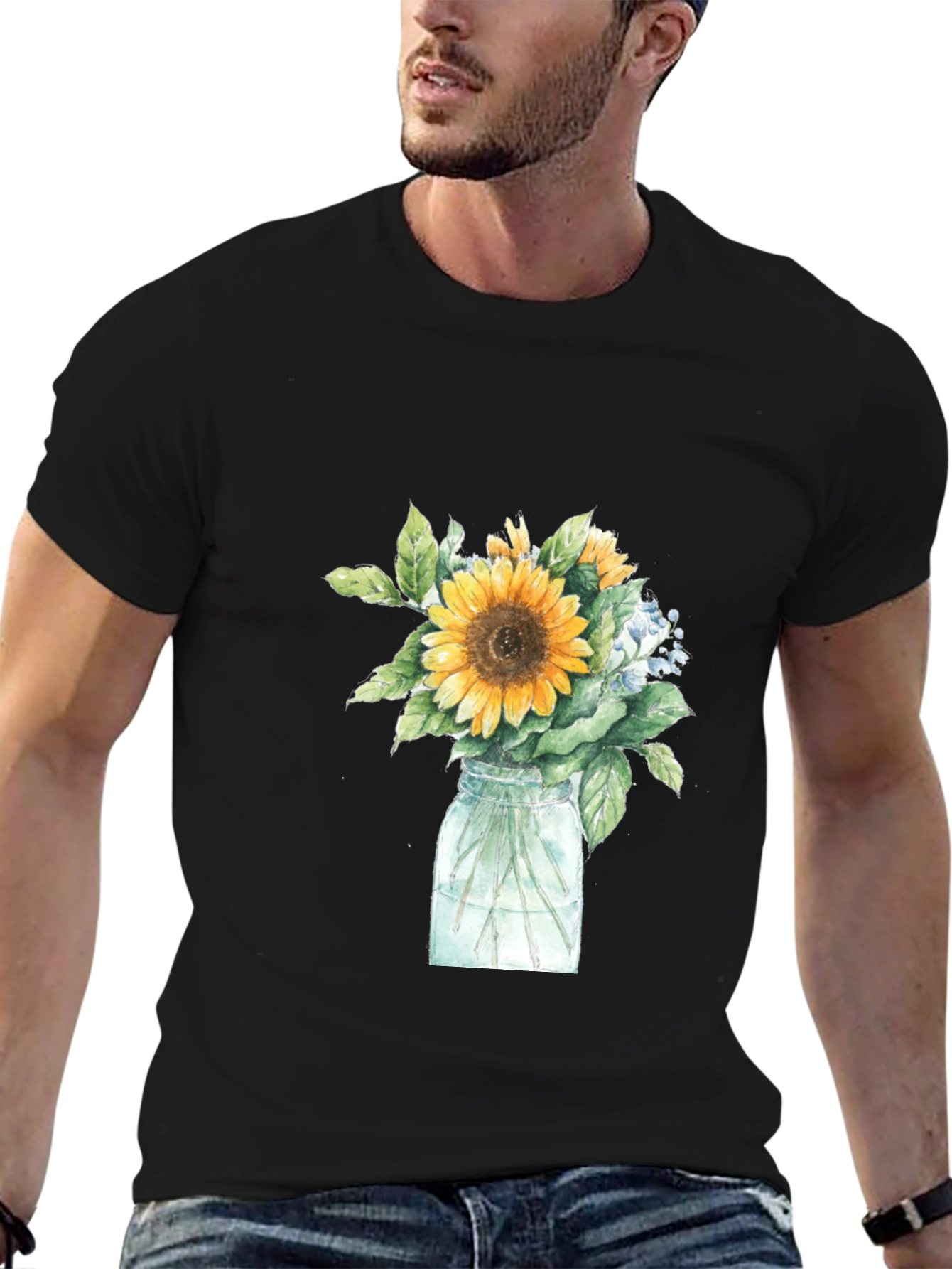 Sunflower Bouquet Graphic Tee