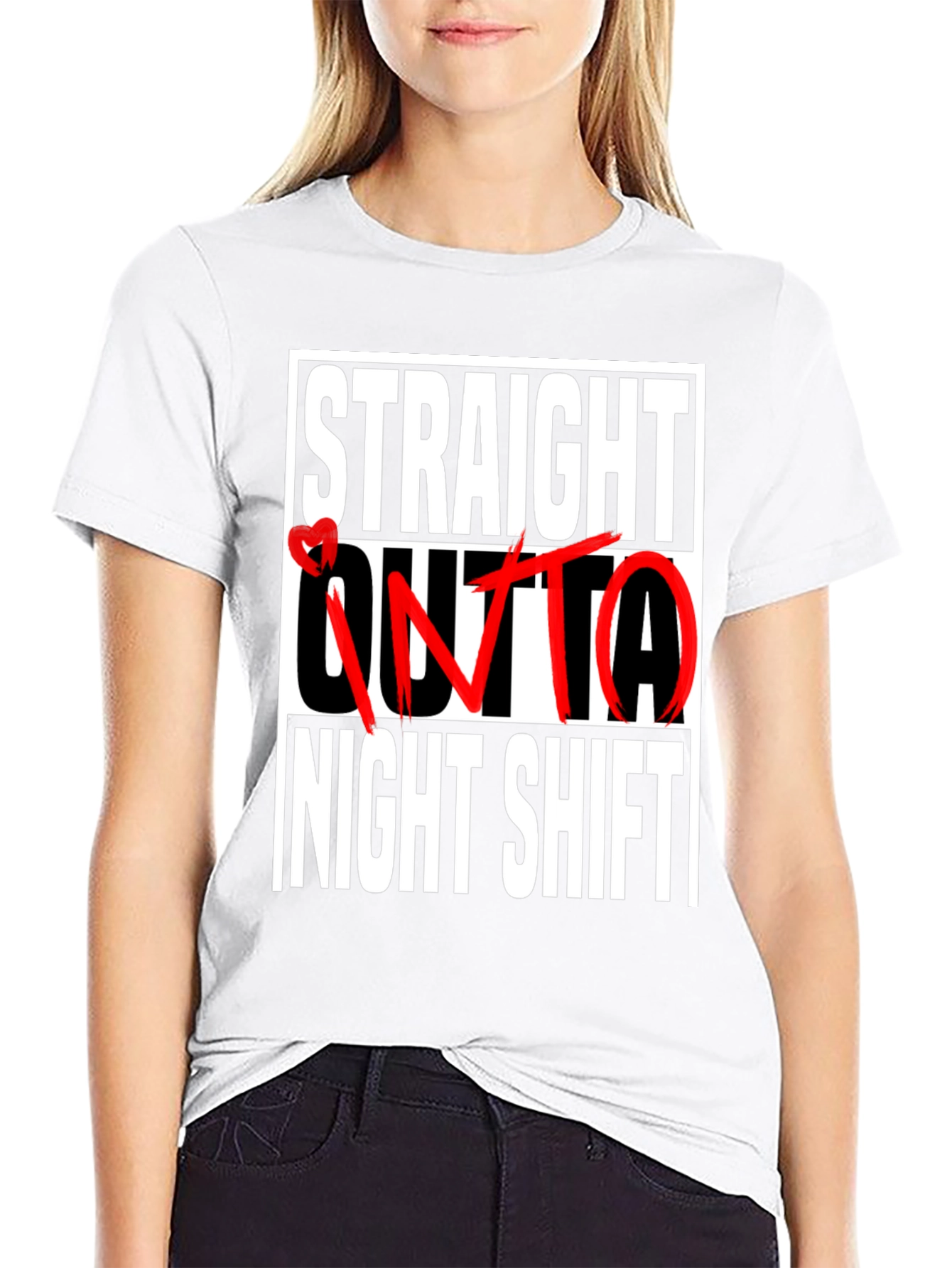 Straight Outta Night Shift T-Shirt